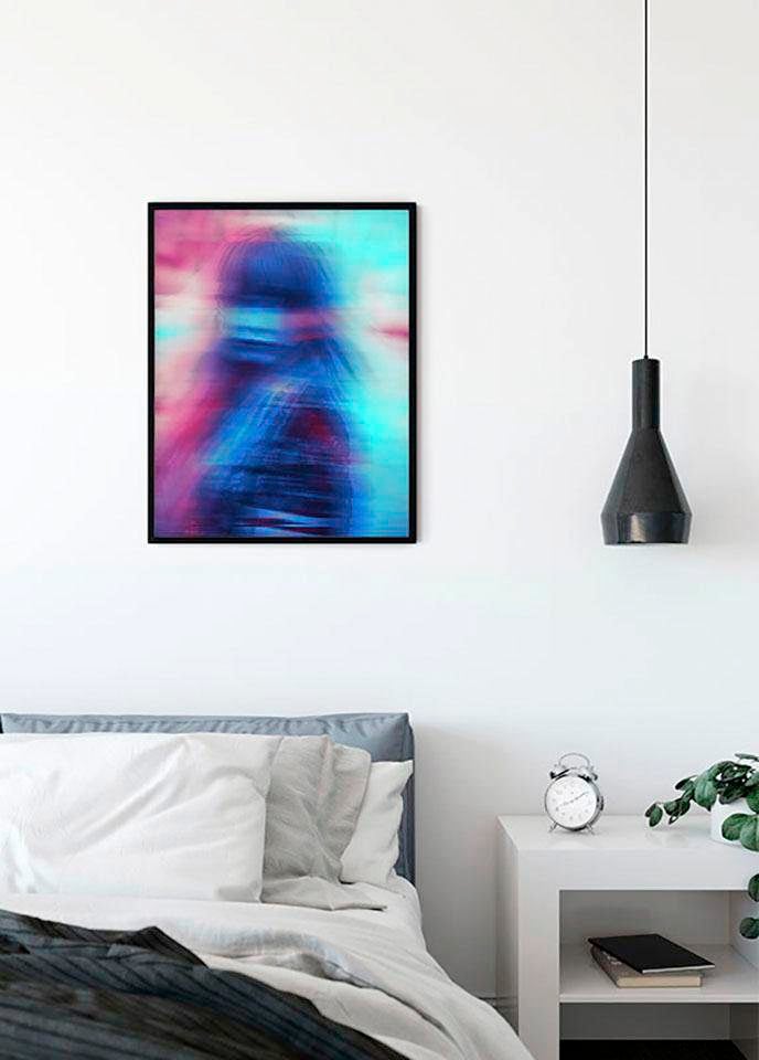 Komar Poster »Neon Girl«, Porträts, Kinderzimmer, Schlafzimmer, Wohnzimmer  online kaufen | mit 3 Jahren XXL Garantie