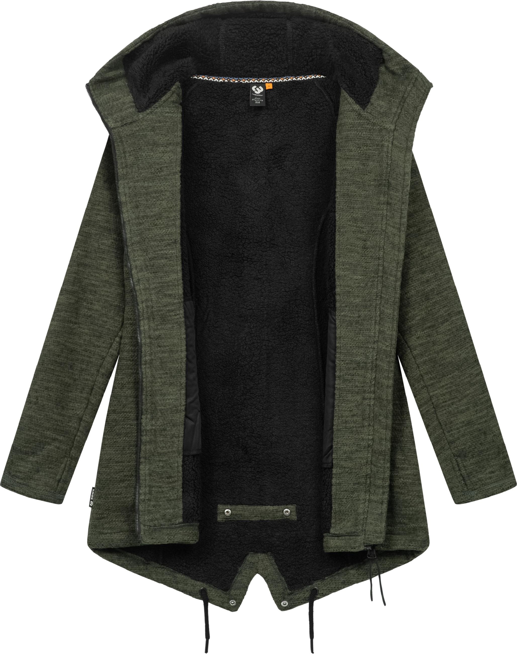 Ragwear Kapuzensweatjacke »Kapuzenstrickjacke Wingi Melange«