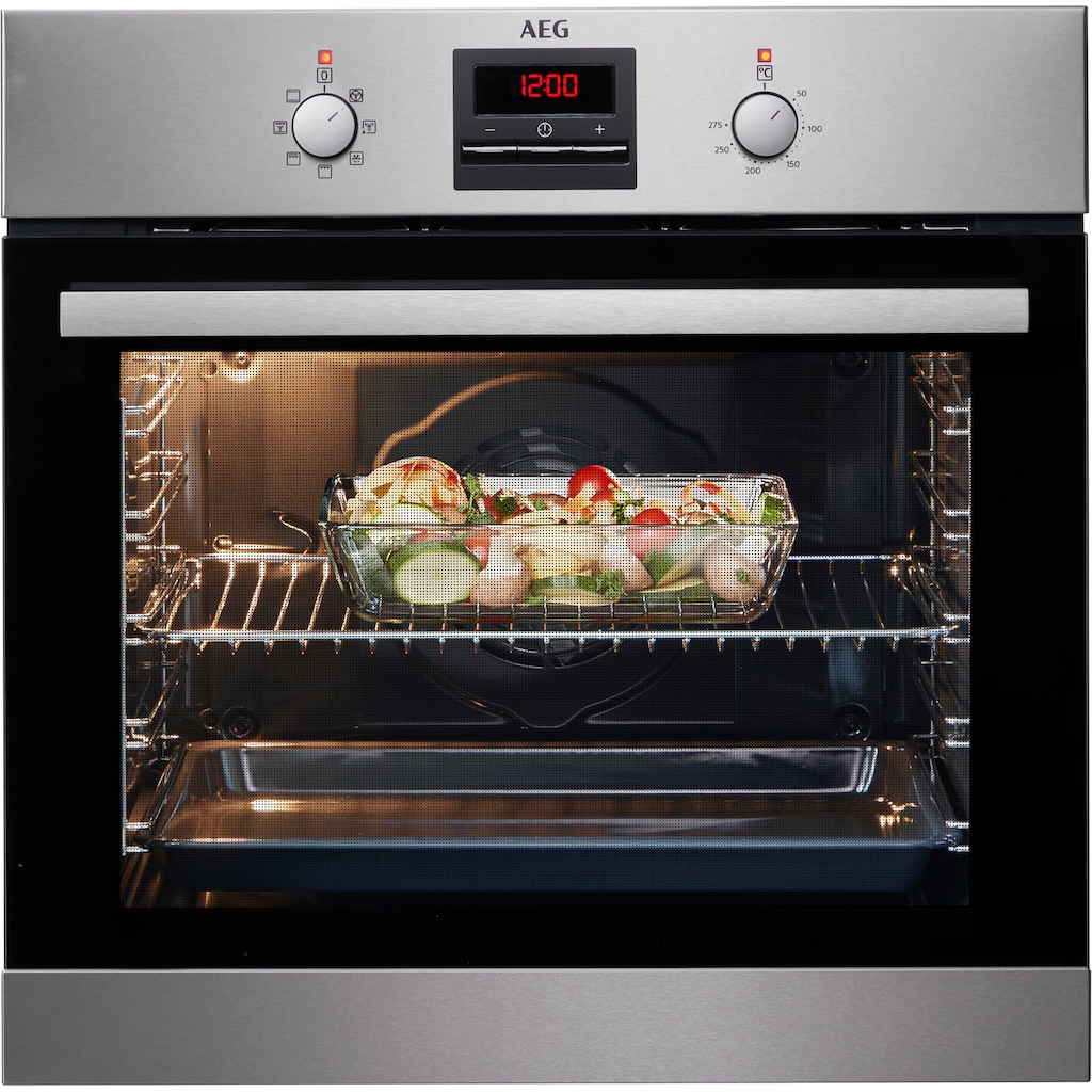 AEG Backofen-Set »TEAMHHB«, BES33101ZM, mit Teleskopauszug nachrüstbar