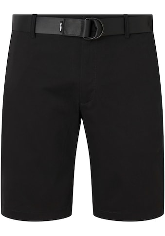 Chinoshorts »BT-MODERN TWILL SLIM SHORT BELT«