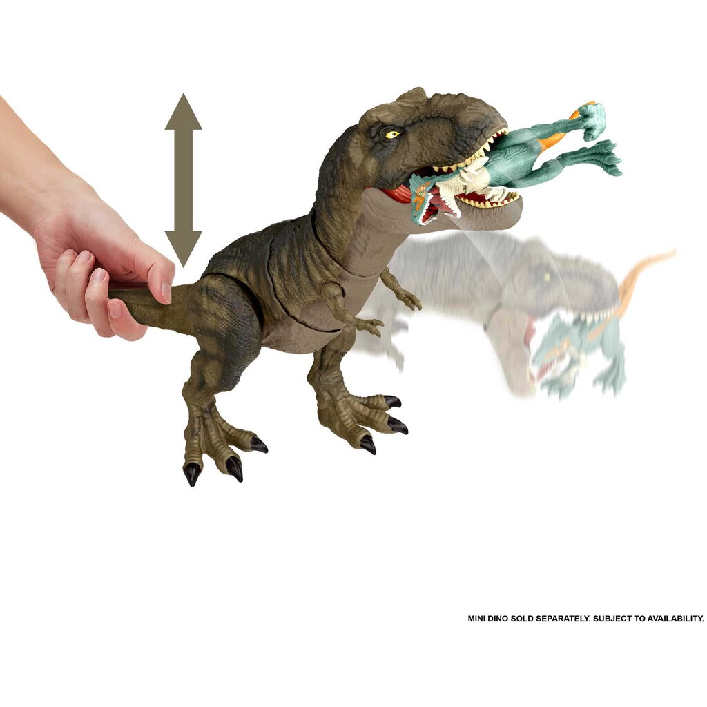 Mattel® Spielfigur »Jurassic World, Thrash ’N Devour Tyrannosaurus Rex«