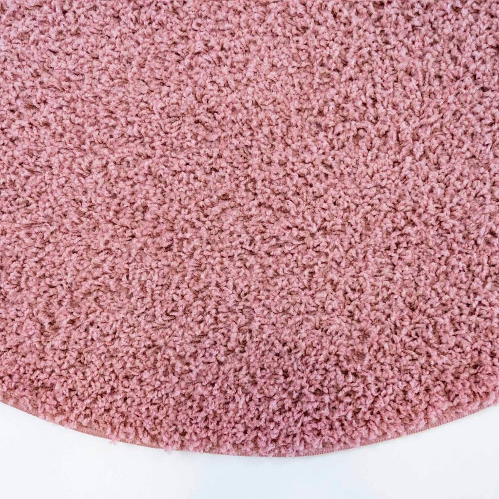 Carpet City Hochflor-Teppich »Pastell Shaggy300«, rund