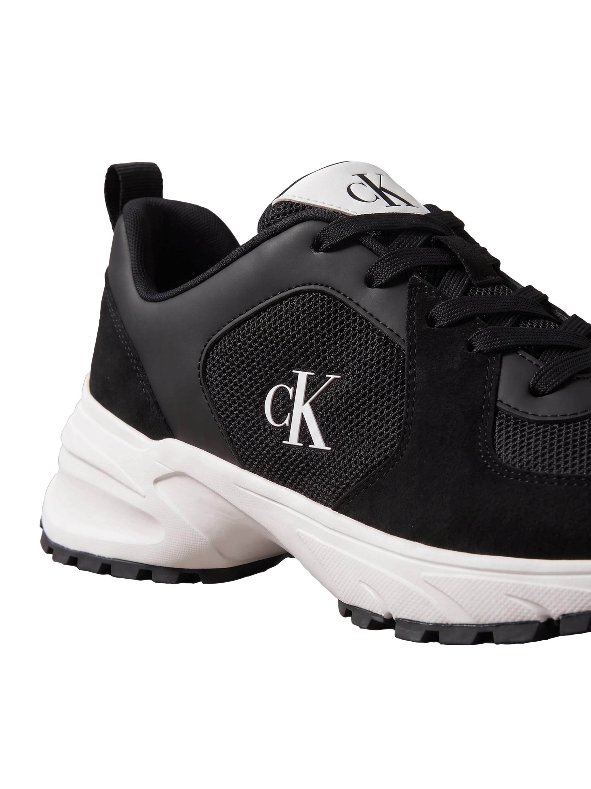 Calvin Klein Sneaker »HIKE RUNNER LACE UP SU MESH«  Freizeitschuh, Halbschuh, Schnürschuh mit Anziehlasche