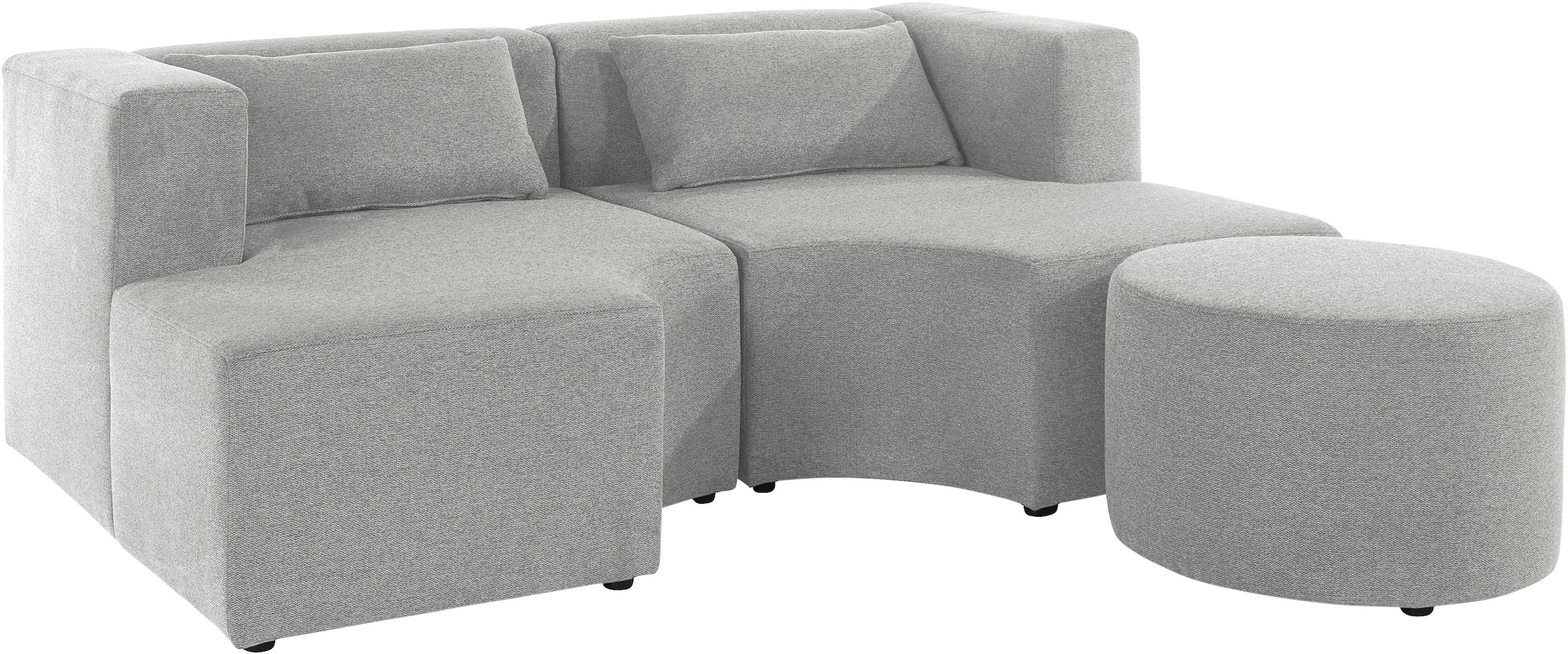 Leonique Sofa »Alexane«, zusammengesetzt aus Modulen, in vielen Bezugsqualitäten und Farben.