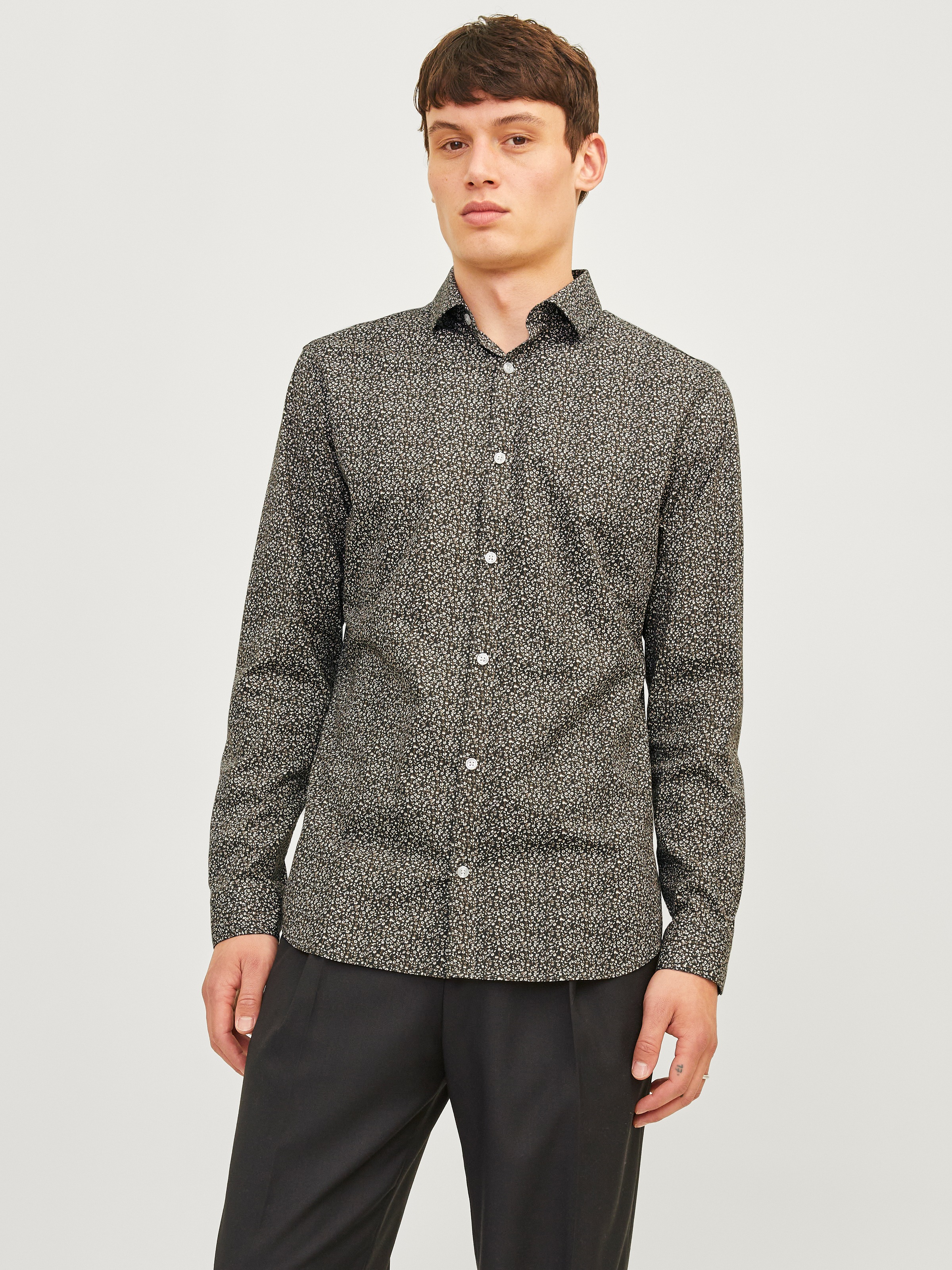 Jack & Jones Langarmhemd »JPRBLABLACKPOOL STRETCH LS SHIRT SN«