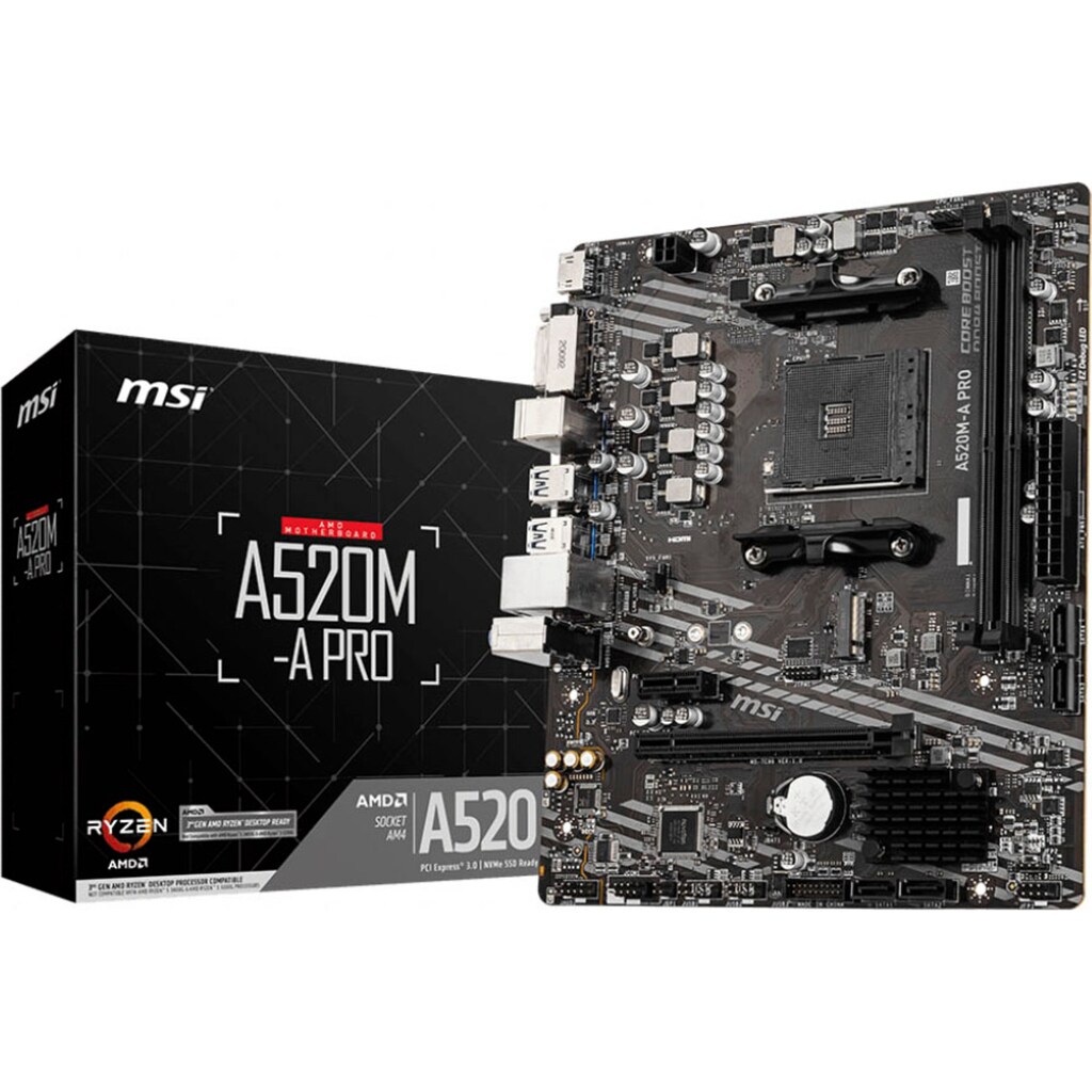 MSI Mainboard »A520M-A PRO«