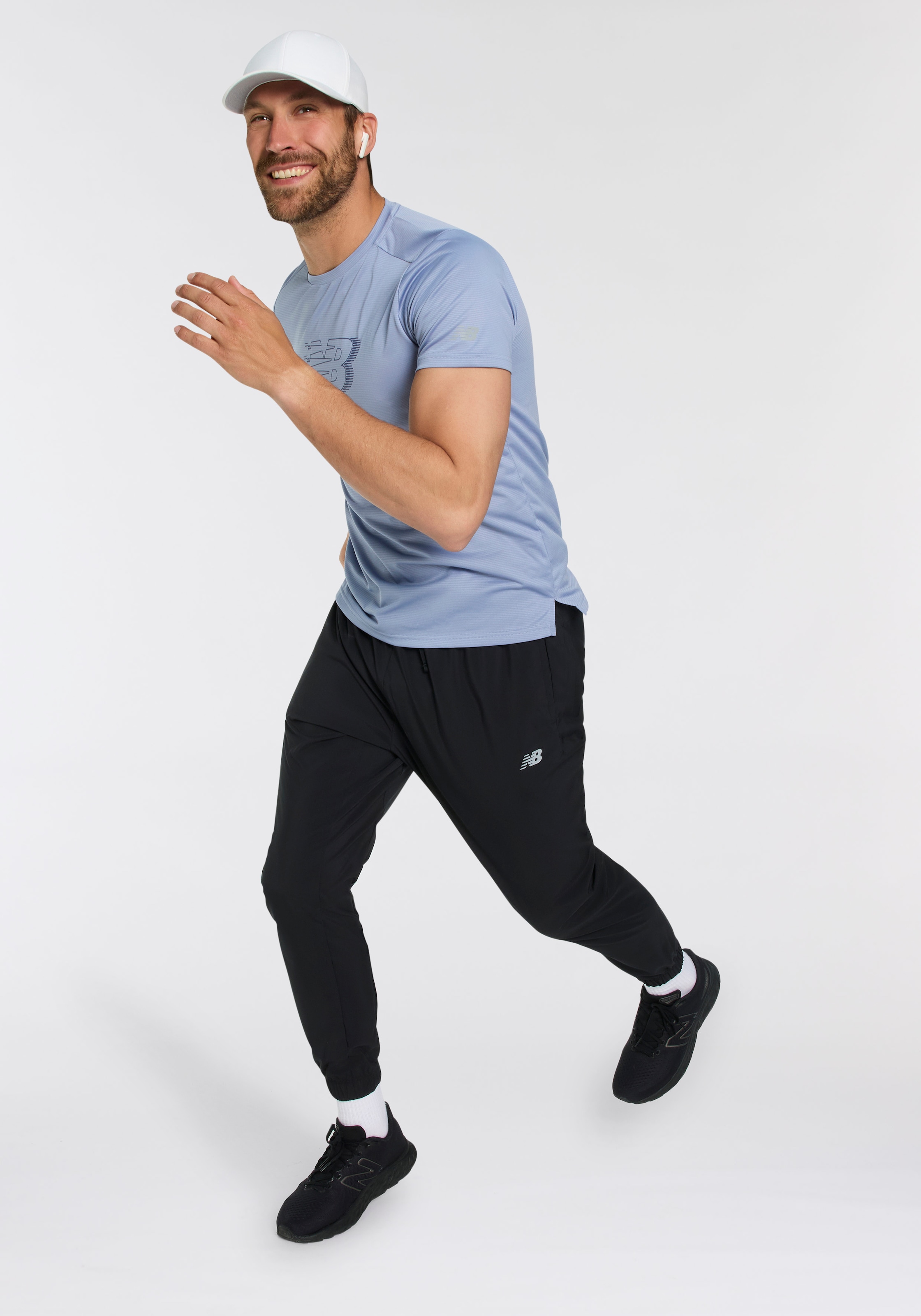 New Balance Laufshirt »Sport Essentials Printed Run T-Shirt«