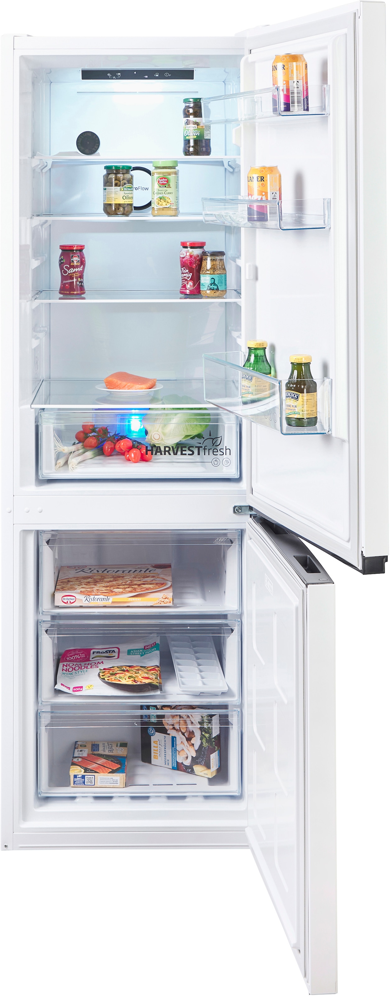 BEKO Kühl-/Gefrierkombination »B5RCNA346HW« 179,6 cm hoch 59,5 cm breit
