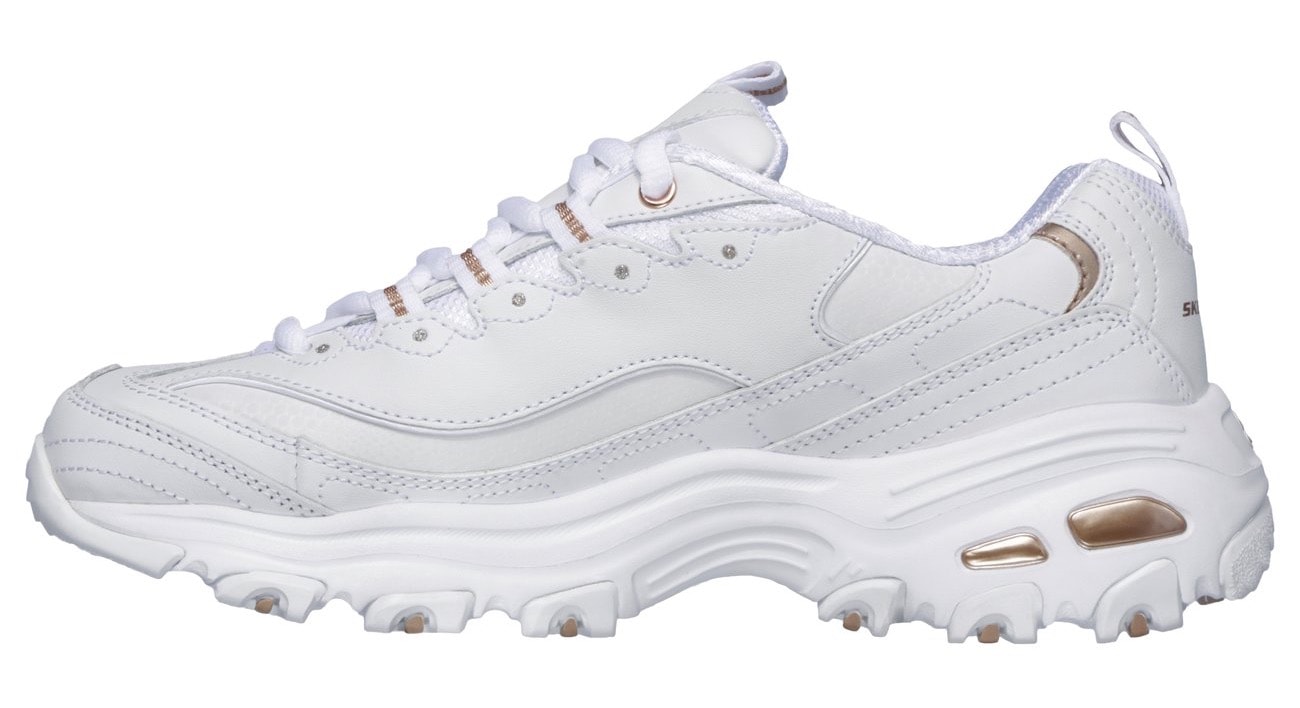 Skechers Sneaker »D´Lites-Fresh Start«, Freizeitschuh, Halbschuh, Schnürschuh mit Bio-Dri-Ausstattung