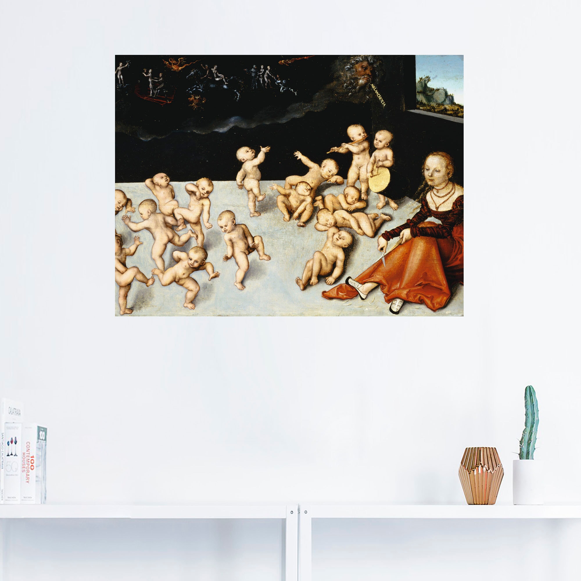 Artland Wandbild »Melancholia.«, Kind, (1 St.), als Leinwandbild, Wandaufkleber oder Poster in versch. Größen