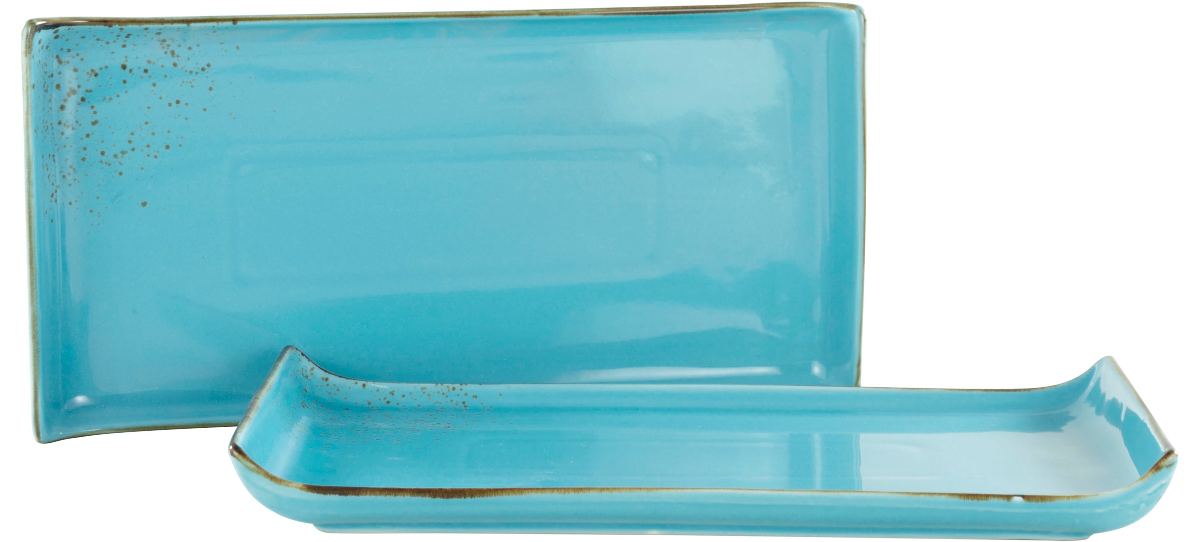 CreaTable Servierplatte "Nature Collection" Servier Set, 33x16,5 cm