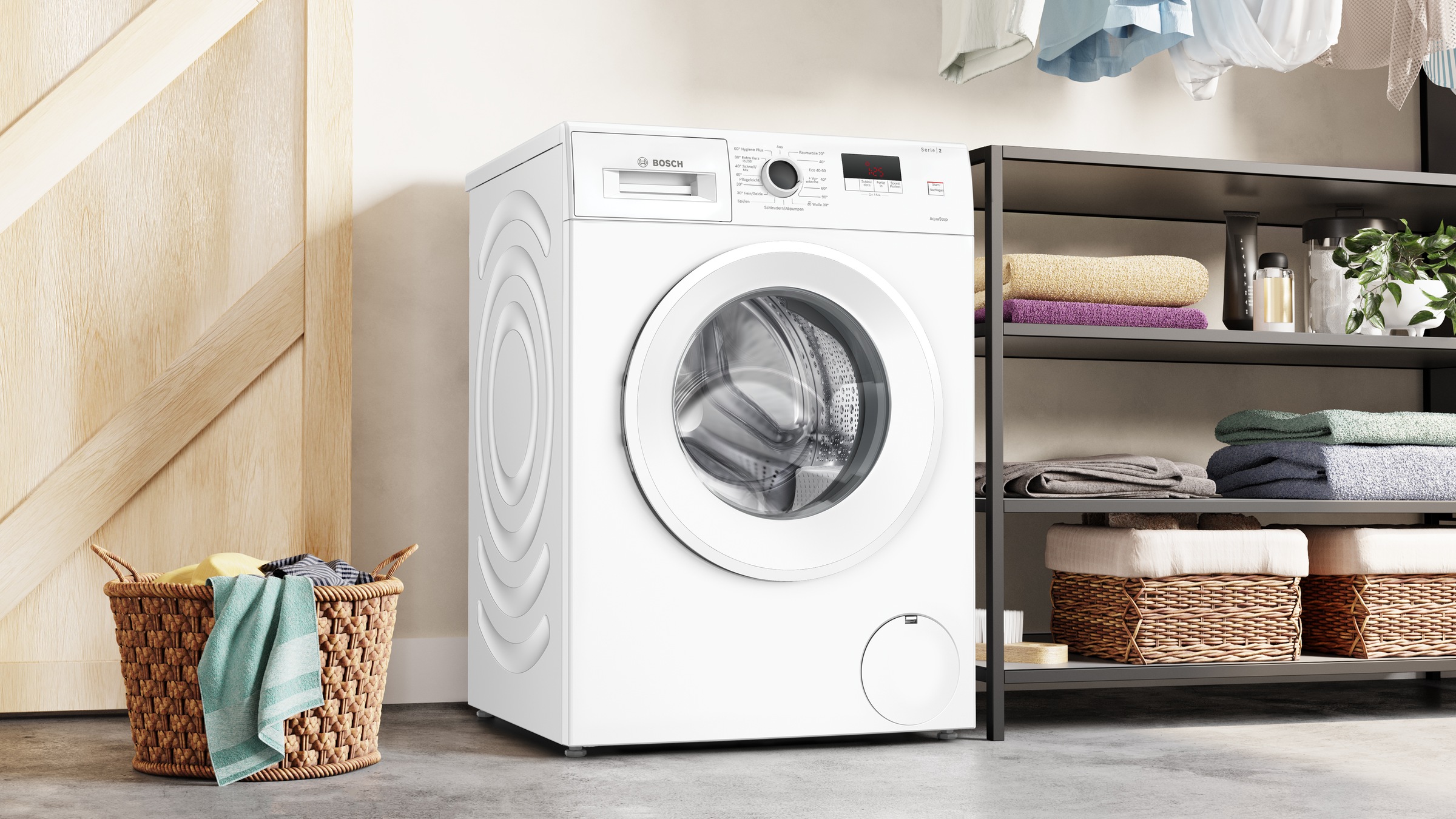 BOSCH Waschmaschine Serie 2 »WGE02471« 7 kg 1400 U/min
