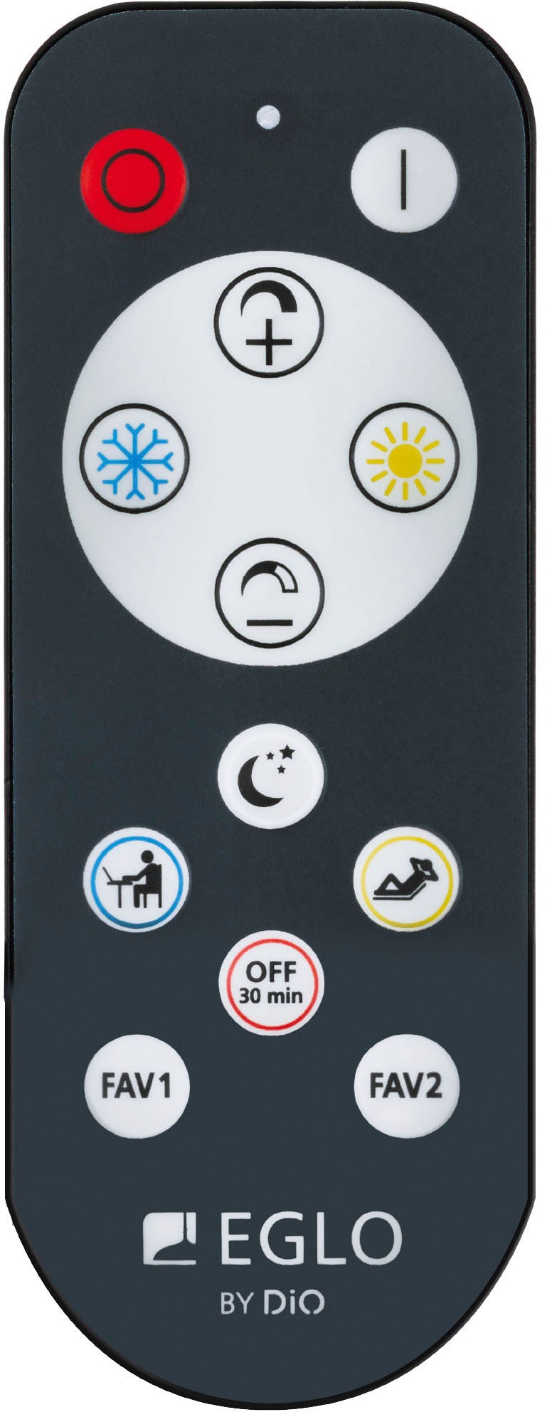 EGLO LED-Tischleuchte »SIBERIA« in schwarz aus Stahl / inkl. LED fest integriert - 15,5 Watt