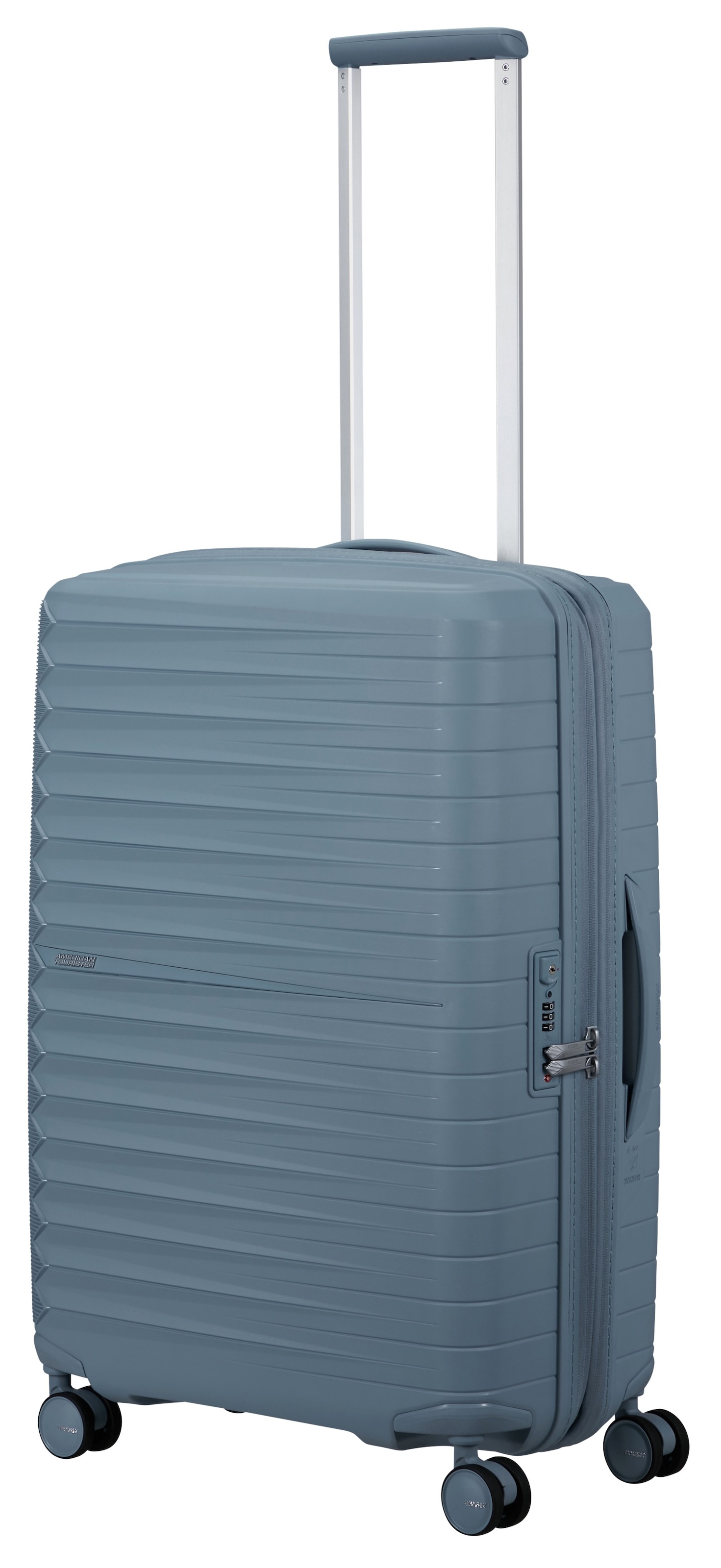 American Tourister® Hartschalen-Trolley »FASTFORWARD, verschiedene Größen und Farben«, 4 Rollen, Hartschalen-Koffer personalisierbar TSA-Schloss Volumenerweiterung