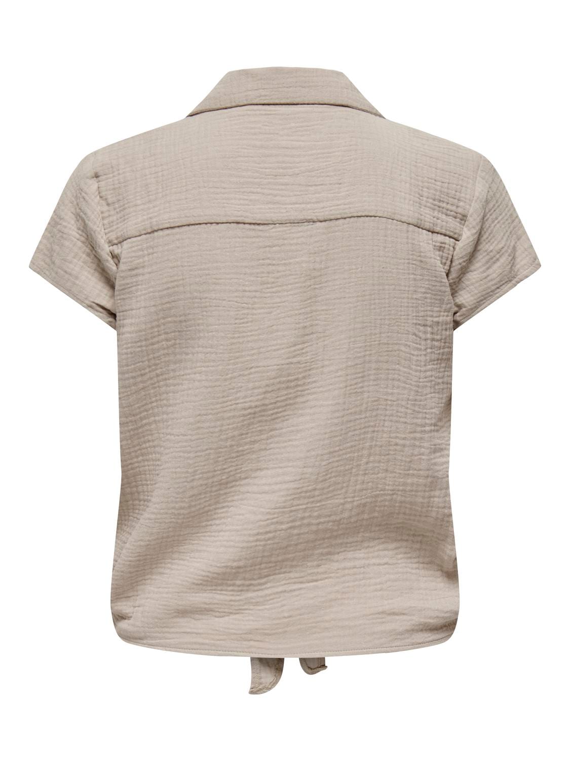 ONLY Kurzarmbluse »ONLTHYRA LIFE CAPSLEEVE SHIRT WVN« Baumwolle, regular fit