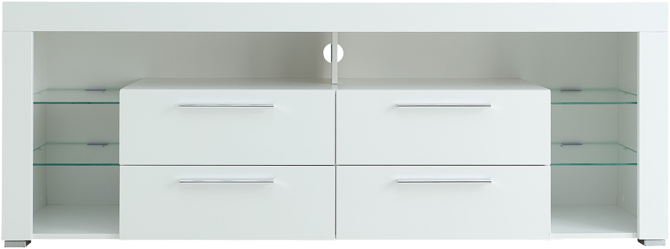 Stolkom TV-Schrank »Goal« 4 Schubkästen, 6 offenen Fächern, Stellmaß 179/66/44 cm