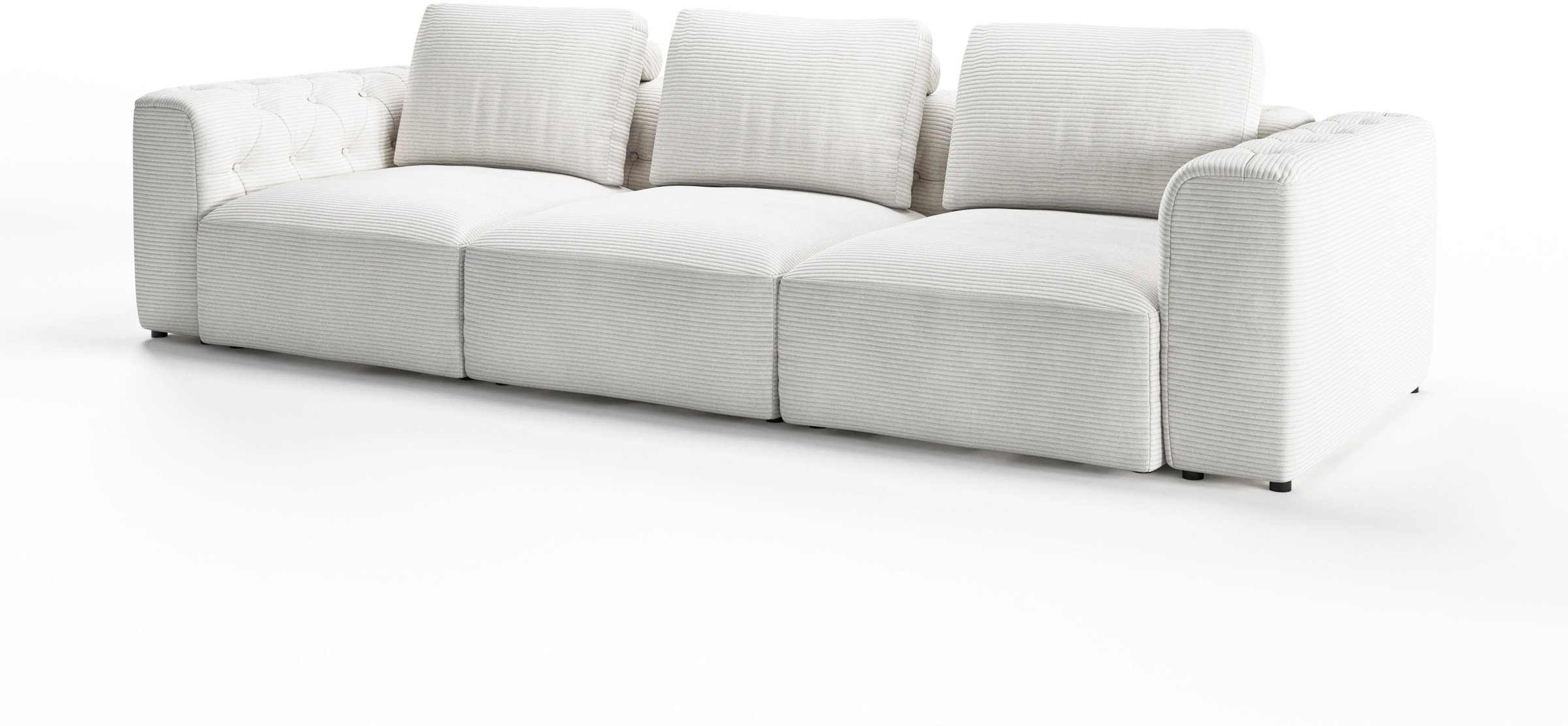 RAUM.ID 3-Sitzer »Cushid«, Modulsofa, bestehend aus 3 Teilen, Breite 300 cm