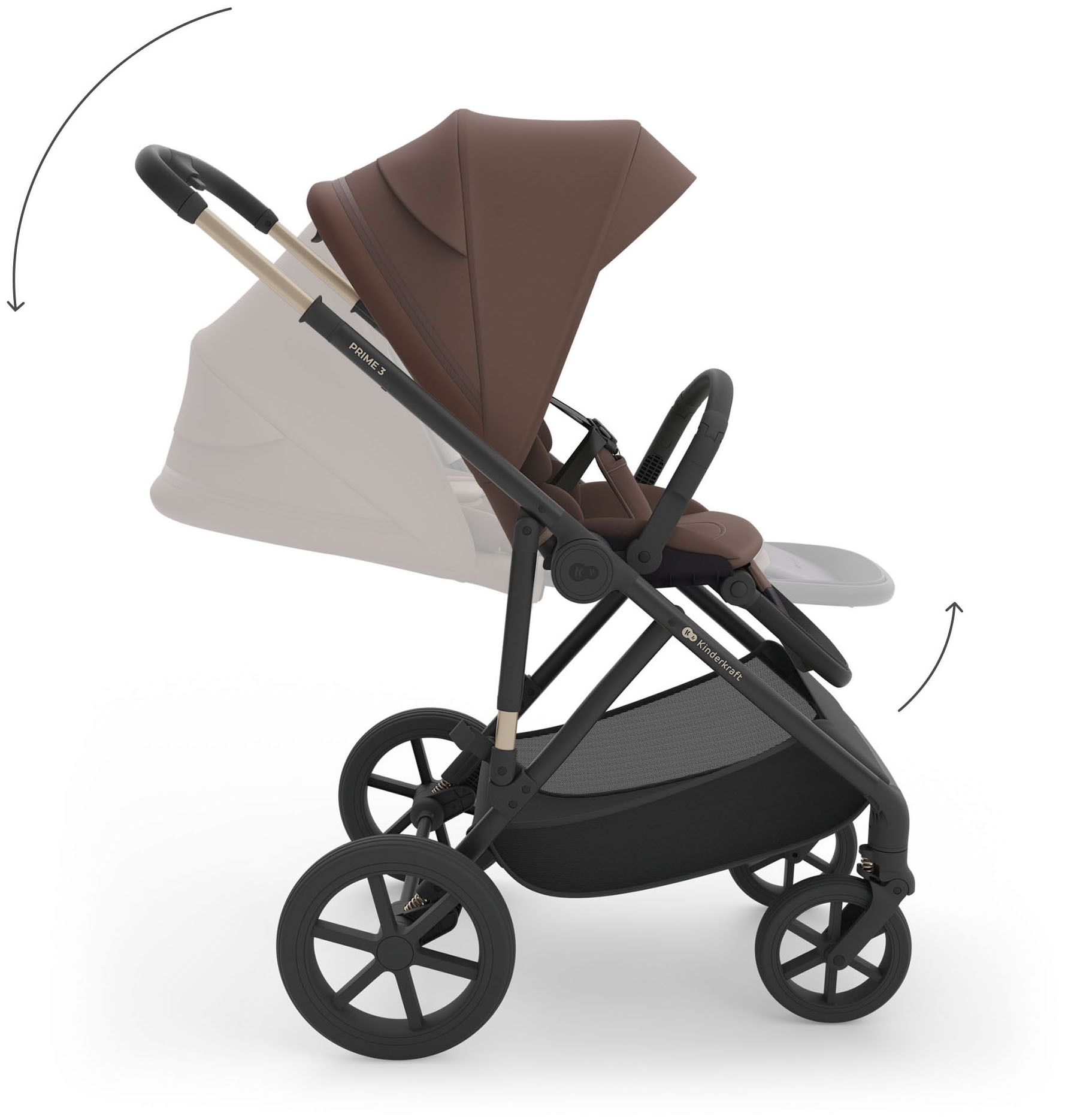 Kinderkraft Kombi-Kinderwagen »PRIME 3 2in1« 22 kg