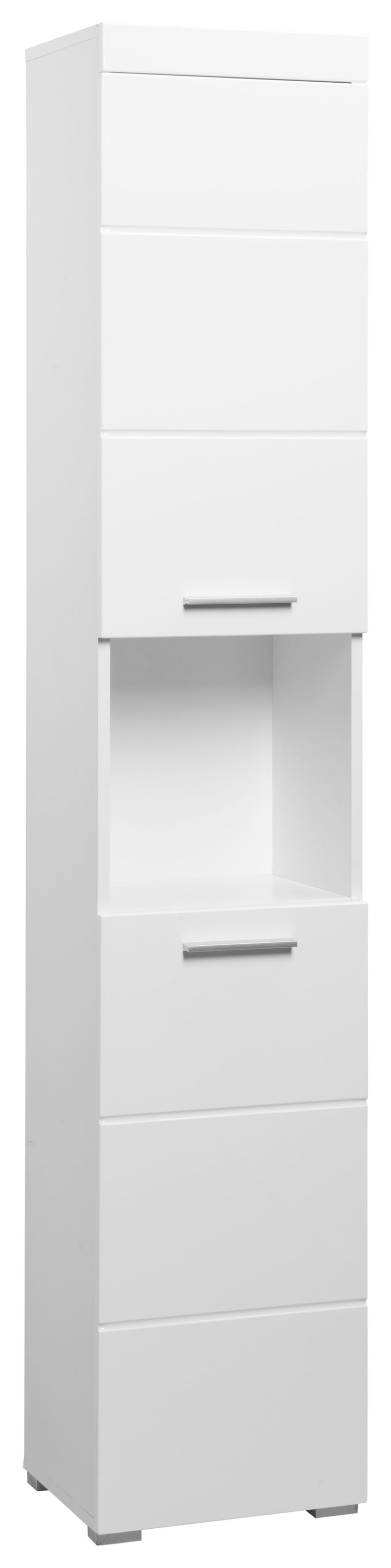 welltime Hochschrank »Avena« Badschrank mit 2 Türen & 1 Fach - (B/T/H) 37/31/190 cm