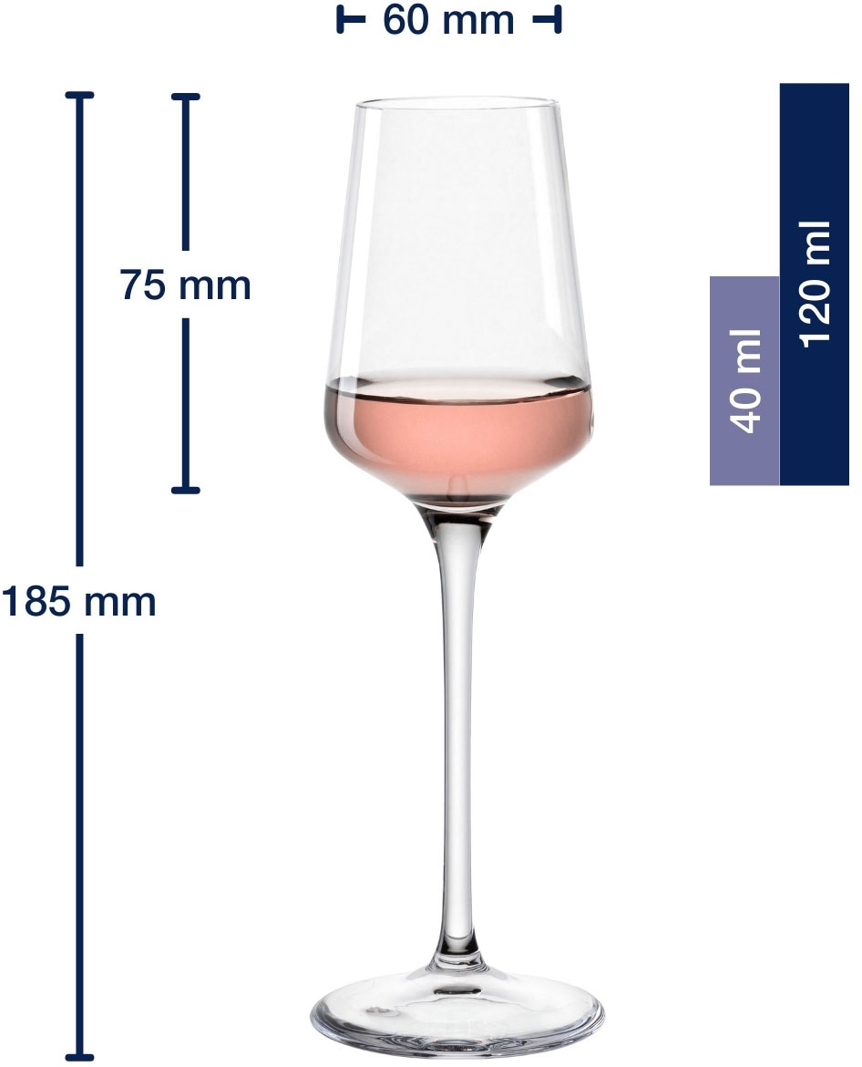 LEONARDO Schnapsglas »Grappaglas PUCCINI, 120 ml, 6er-Set« Spülmaschinenfest und langlebig