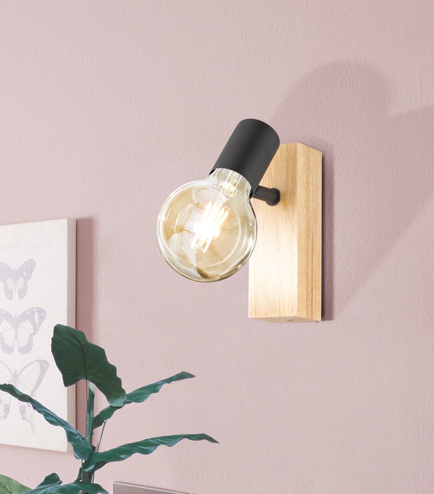 EGLO Deckenspot »TOWNSHEND 3« E27 Spot, Wohnzimmerlampe, Flur, L16,5 x B5 cm, 1X10W exkl.