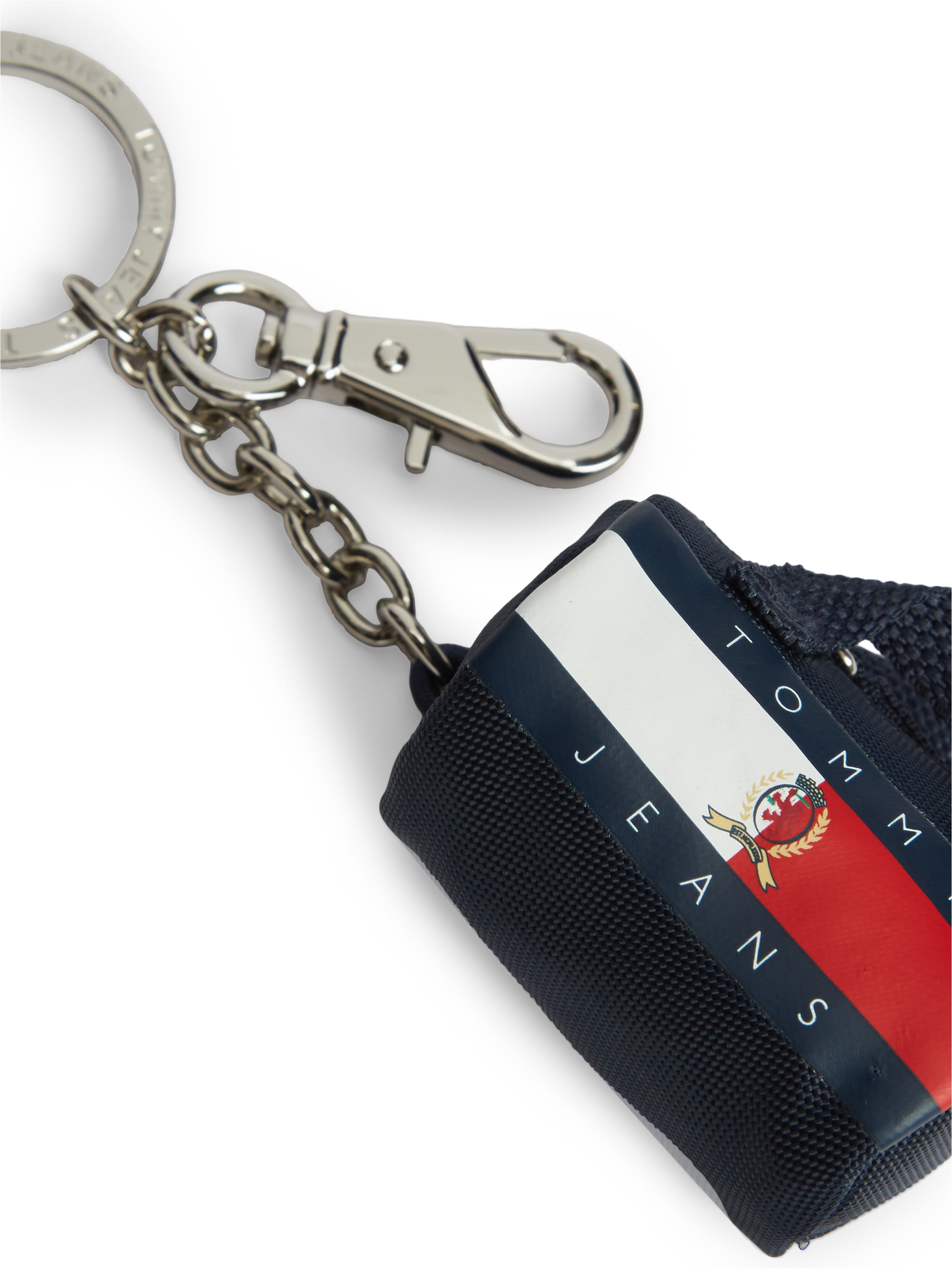Tommy Jeans Taschenanhänger »TJW ARCHIVE MICRO DUFFLE CHARM« Damen Schlüsselanhänger, Bag Charm mit großer Logoflag
