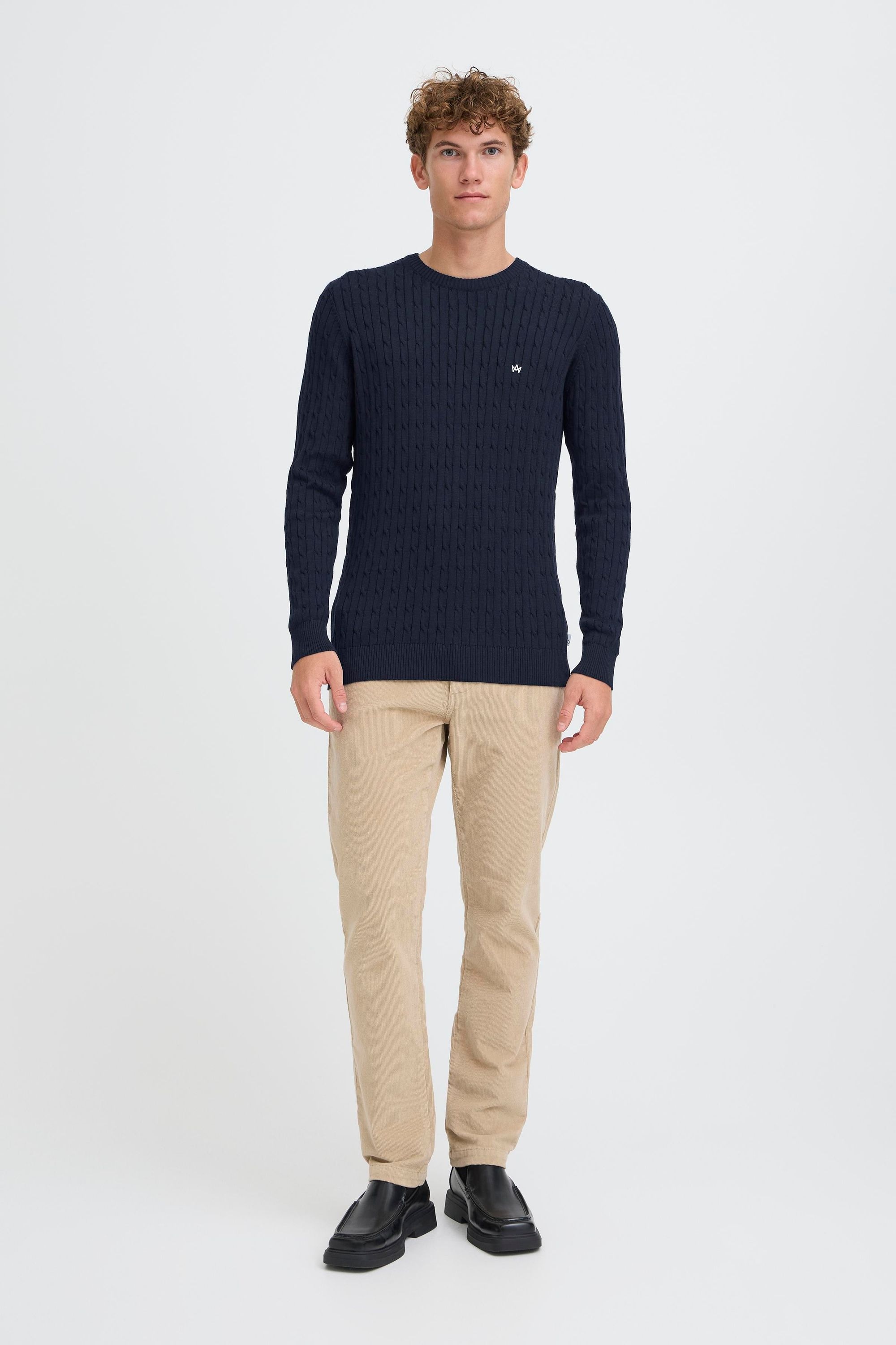 Kronstadt Strickfleece-Pullover »Strickpullover KSCall«