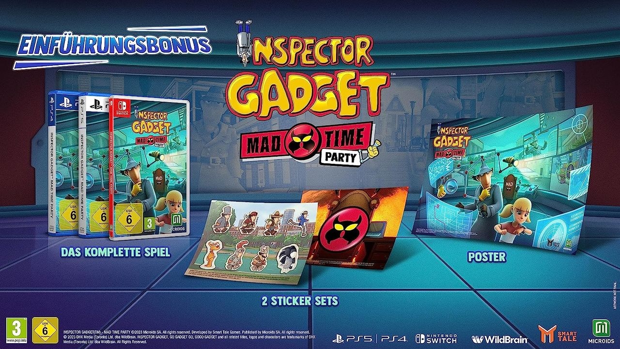 Astragon Spielesoftware »Inspector Gadget - Mad Time Party«, PlayStation 5