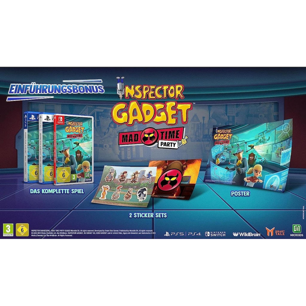 Astragon Spielesoftware »Inspector Gadget - Mad Time Party«, Nintendo Switch