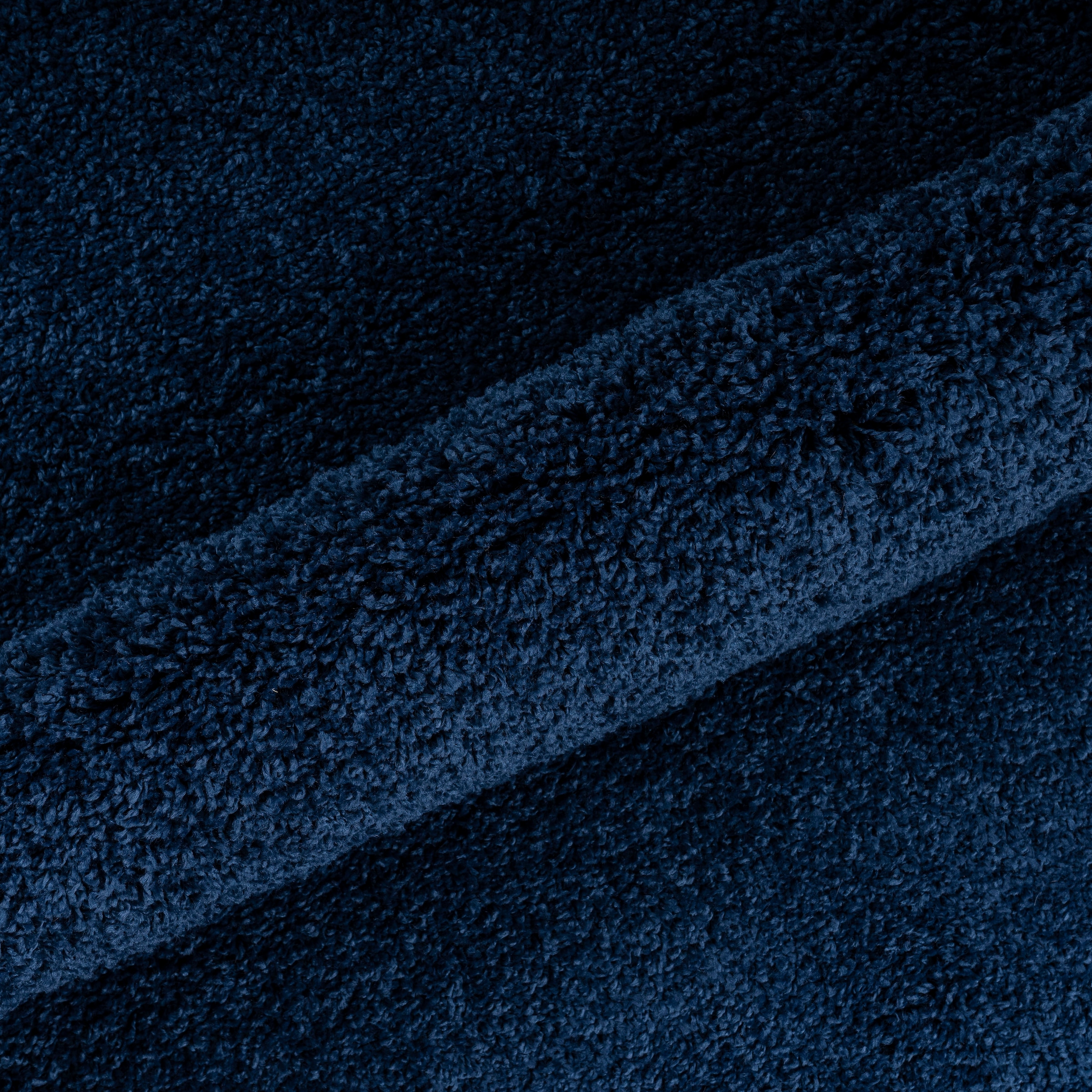 OTTO home Teppich »Shaggy 30« rund 30 mm Höhe Teppich in Uni-Farben, besonders weich und kuschelig, Wohnzimmer