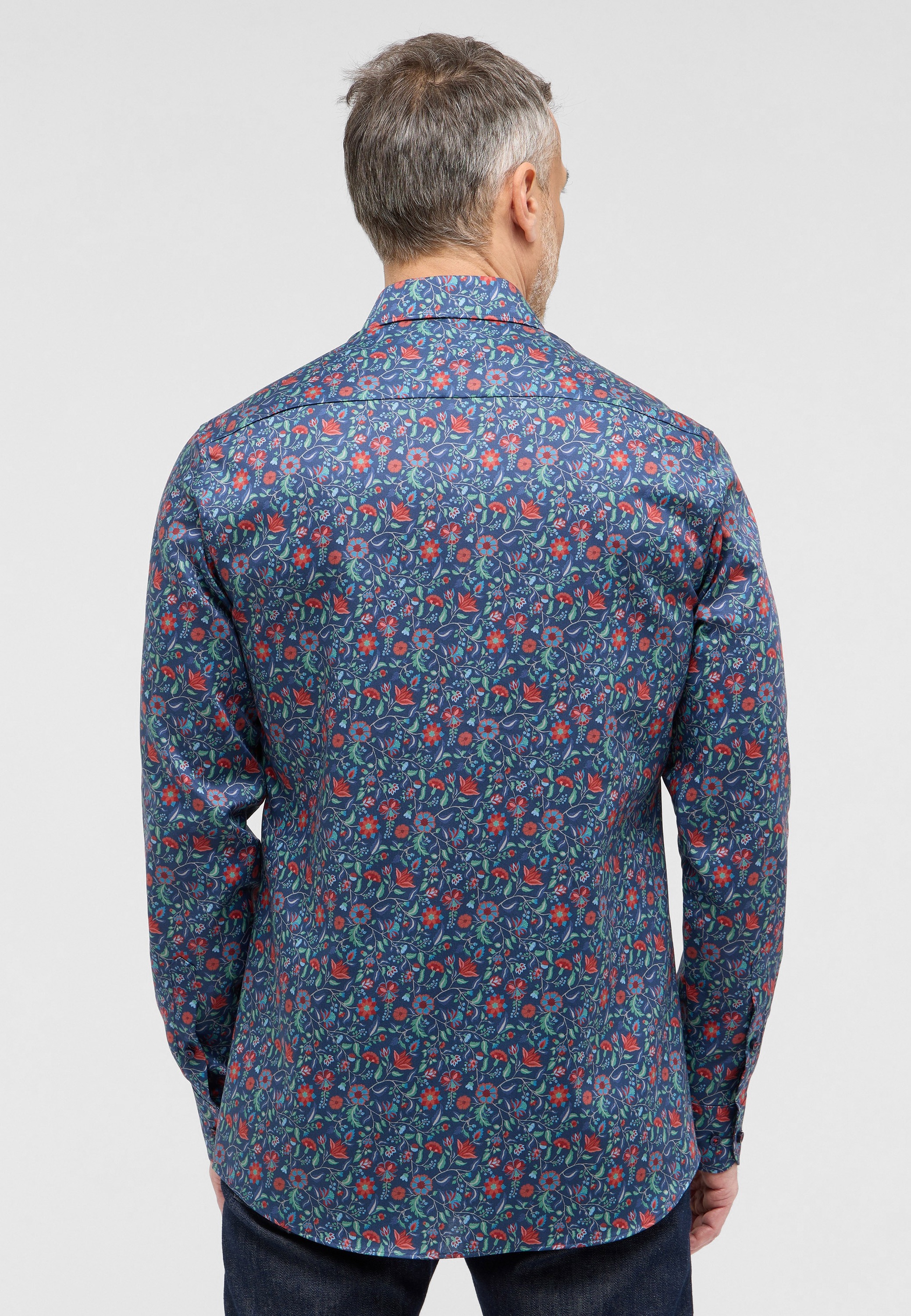 Eterna Langarmhemd »SLIM FIT«, NON IRON (bügelfrei)