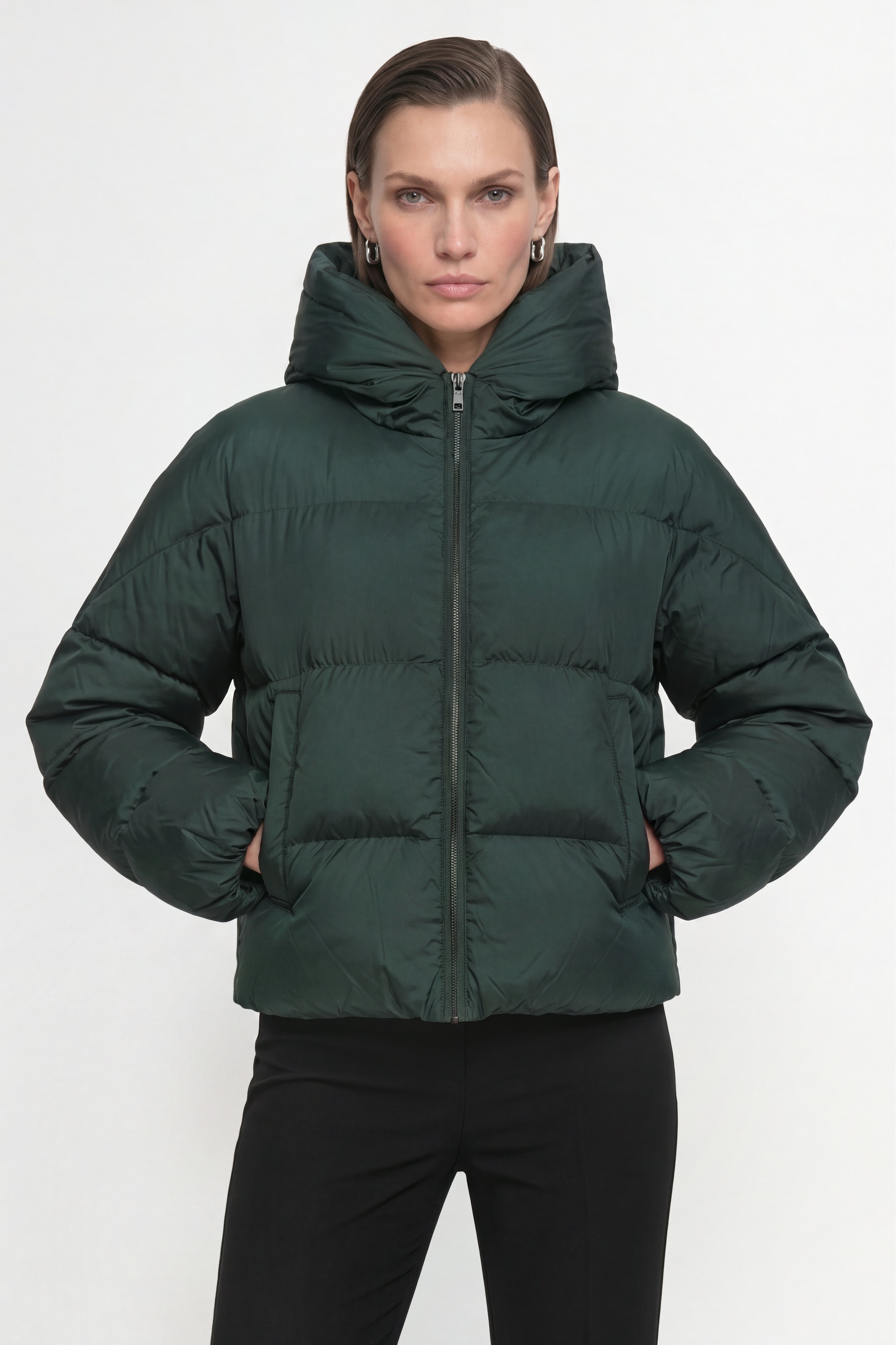 RICHROYAL Steppjacke mit Kapuze Regular fit mit Kapuze
