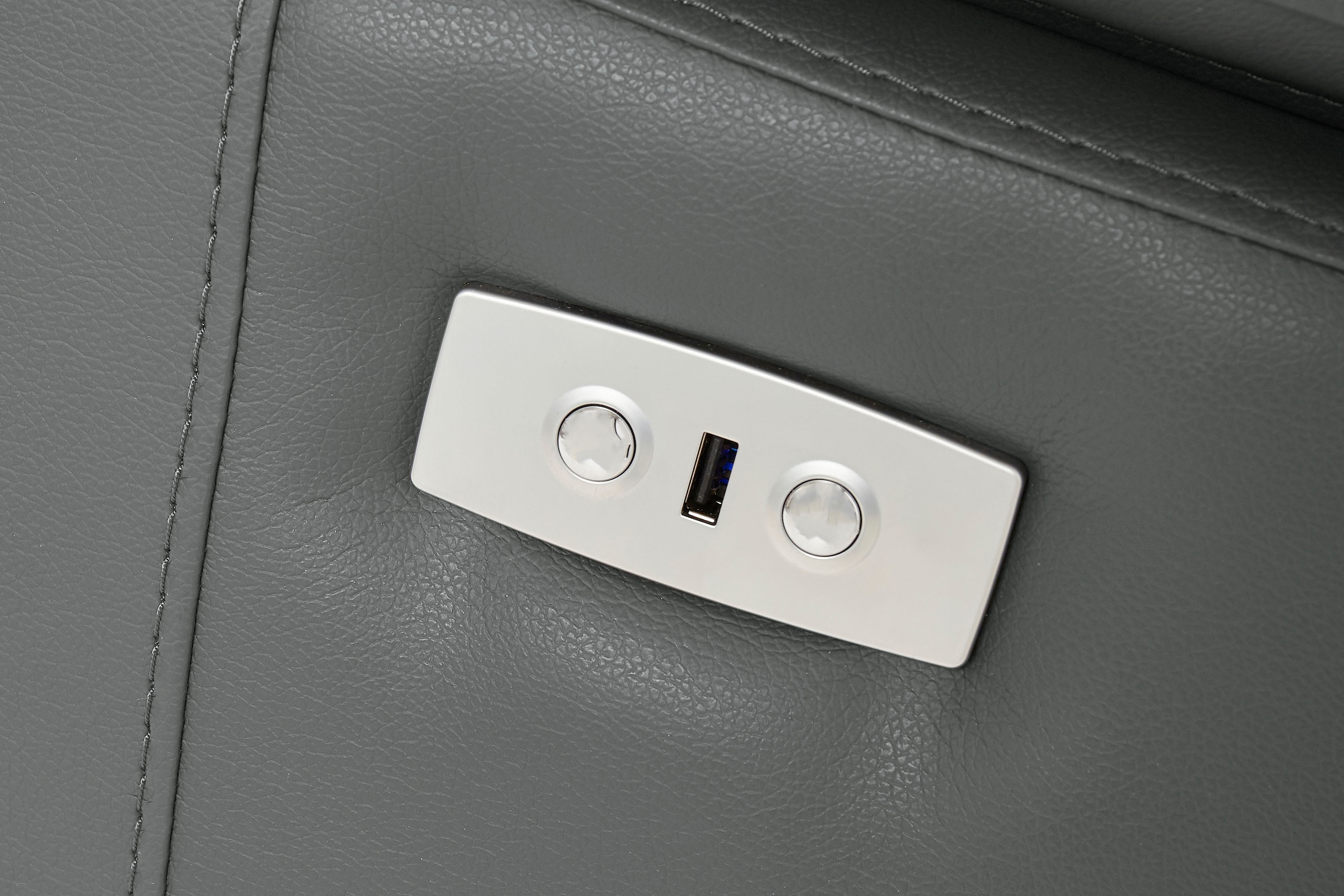 Places of Style Ecksofa »Kilado, L-Form,«, mit Relaxfunktion, verstellbarer Armlehne, Kopfteilverstellung