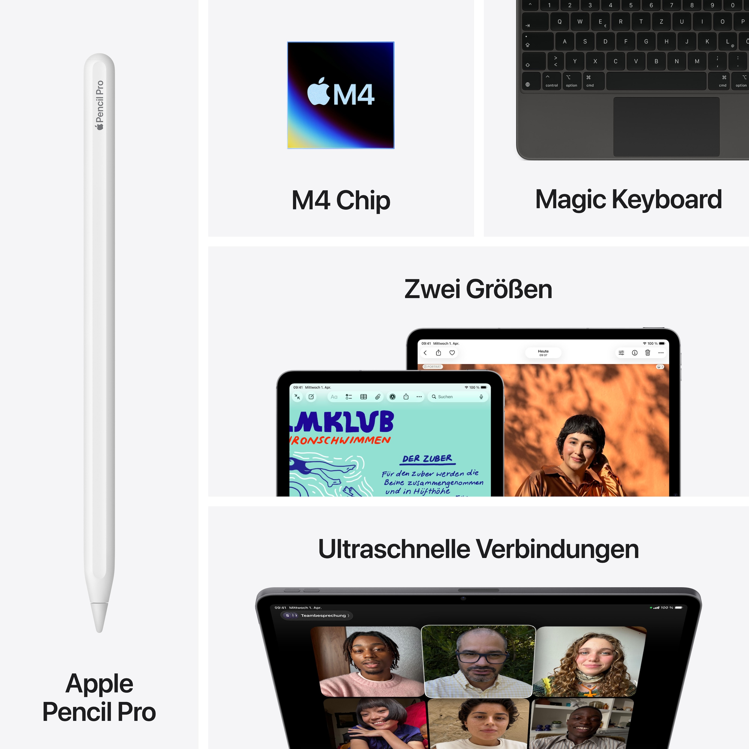 Apple Tablet »11" iPad Air Wi-Fi + Cellular« (27,9 cm / 11 ″) iPadOS 5G )