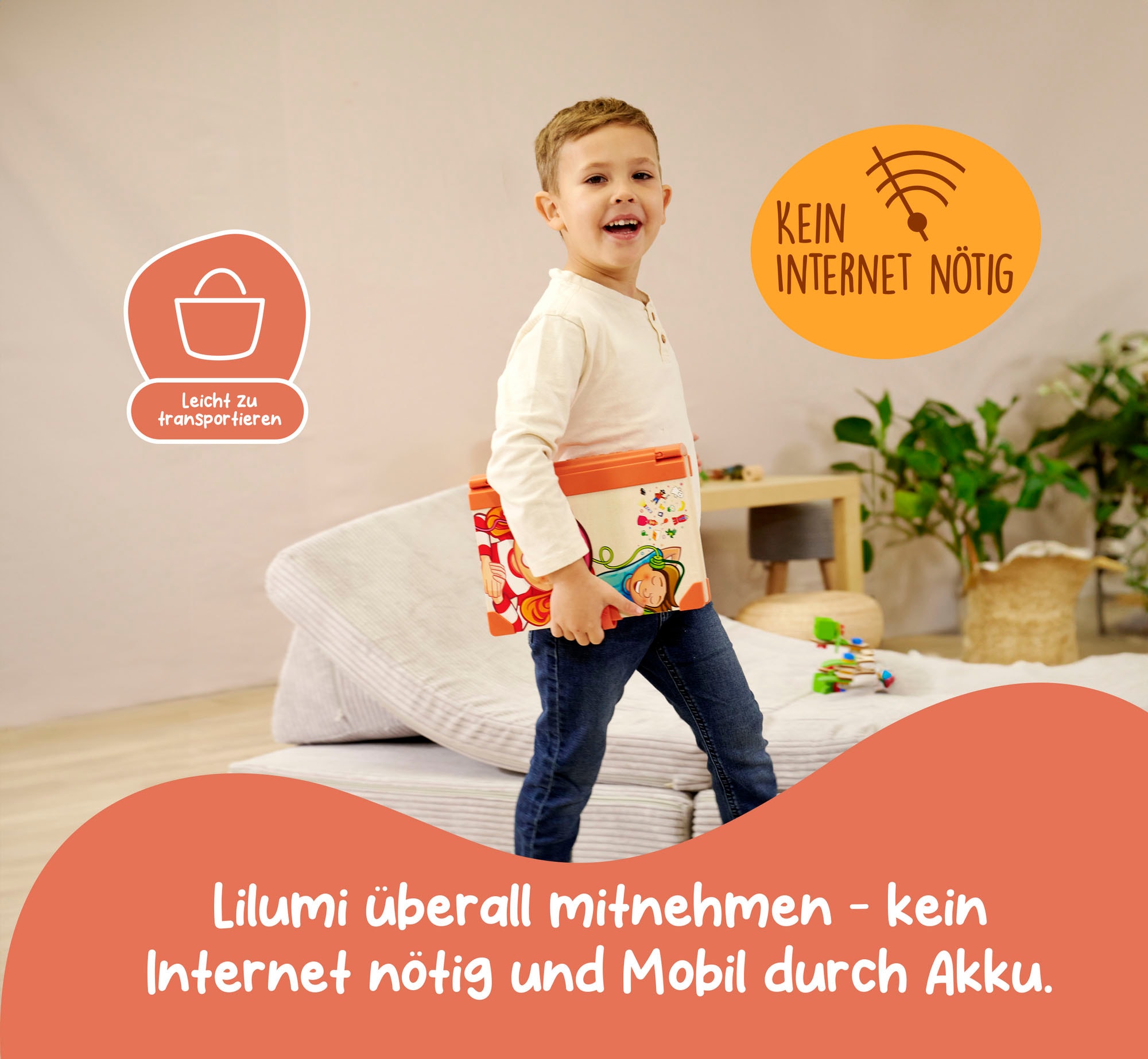 Eichhorn Lernspielzeug »LiLUMi - Dein interaktives Hörbuch«, (12 St.)