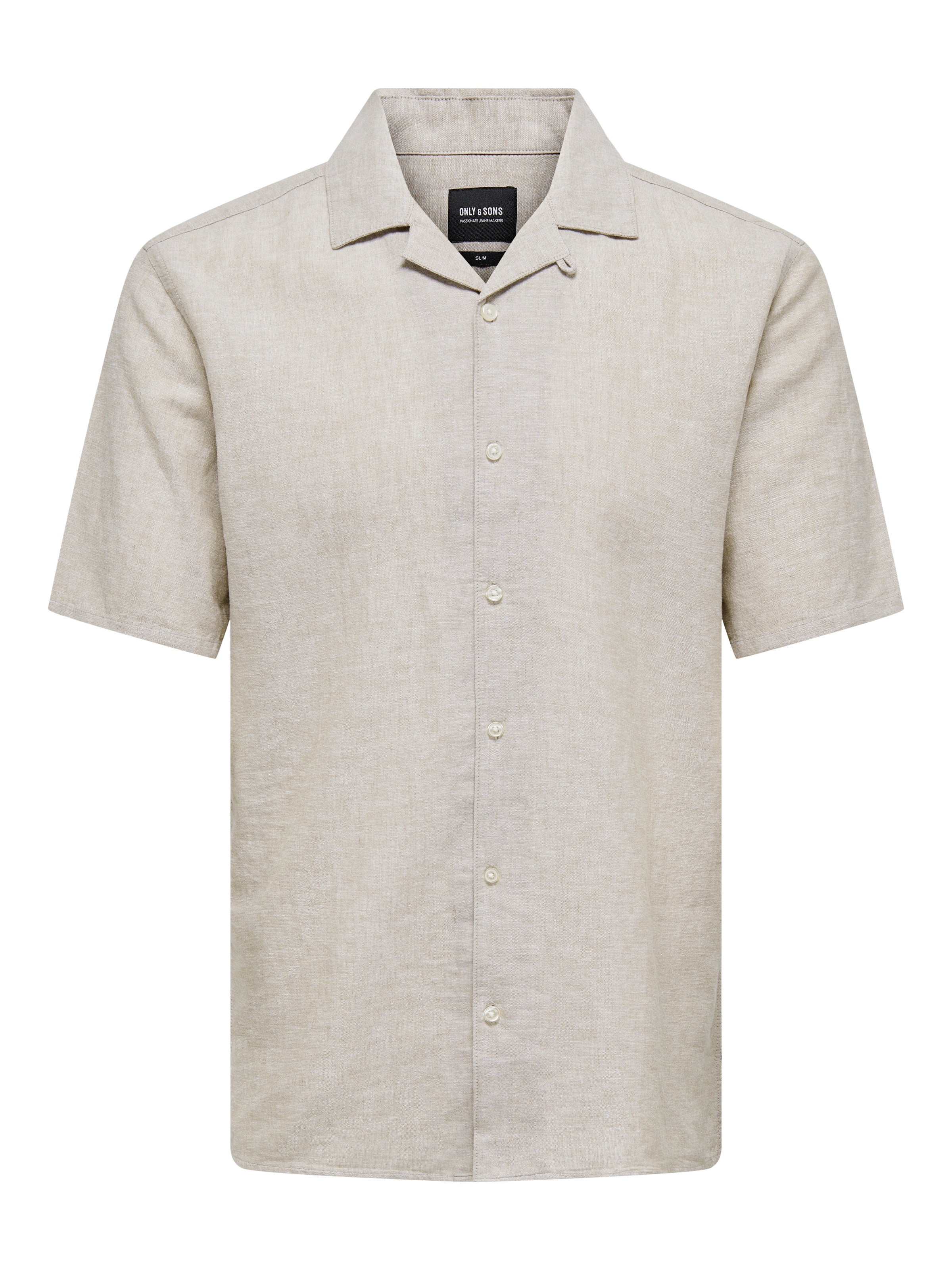 ONLY & SONS Kurzarmhemd »ONSCAIDEN SS SOLID RESORT LINEN NOOS«