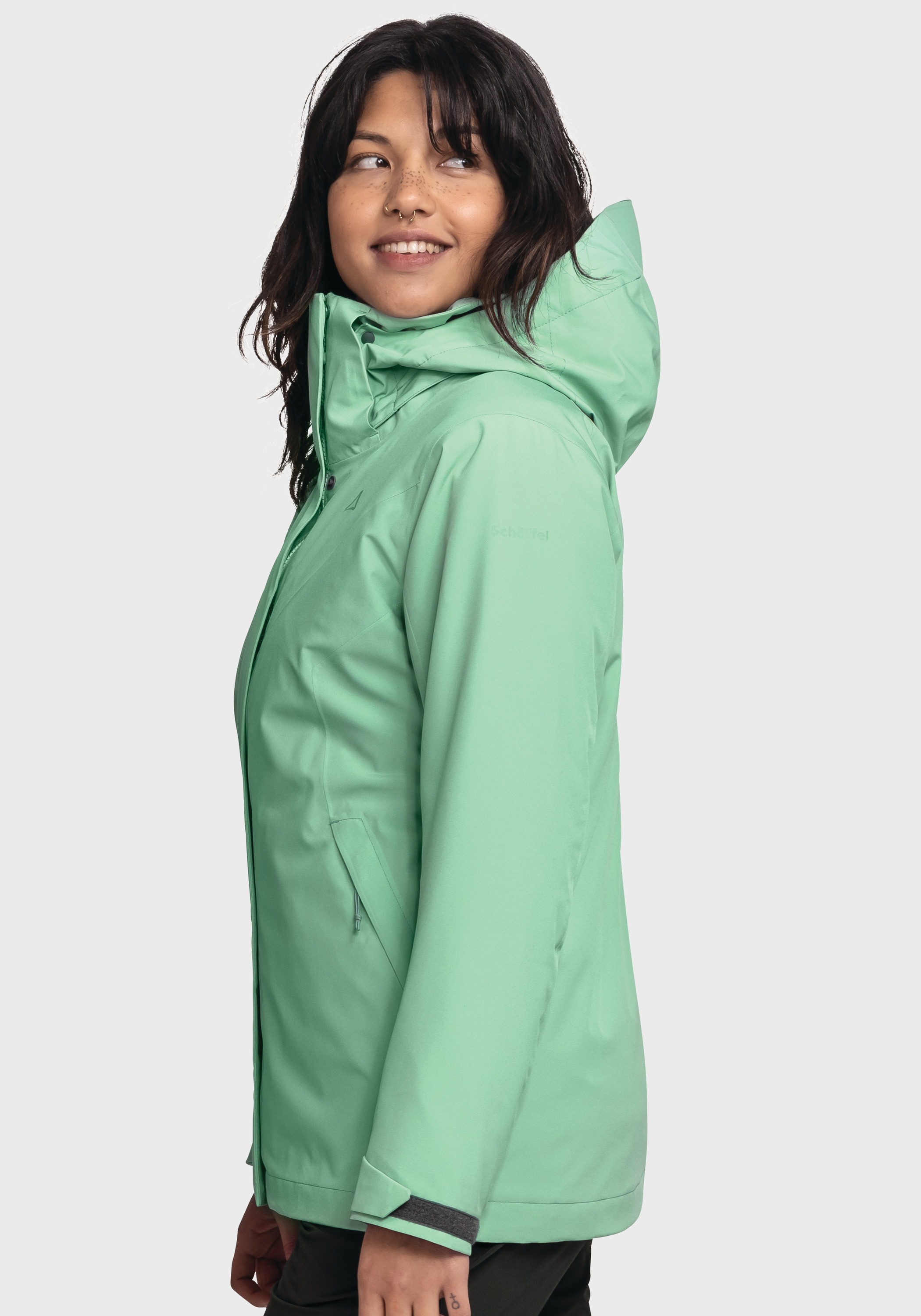 Schöffel Doppeljacke »Hiking 3in1 Jacket Style Tamina WMS«, mit Kapuze