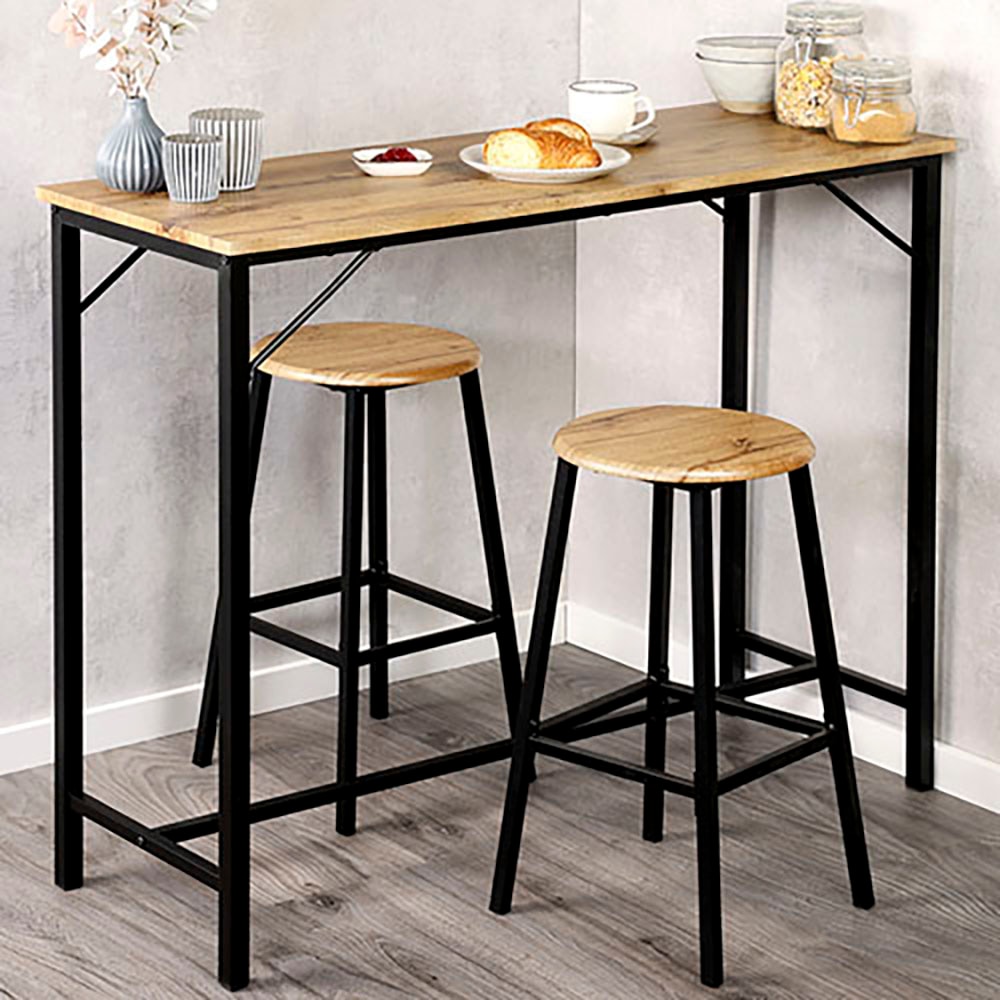 KESPER® Bargruppe »KESPER Küchenbar 3tlg., FSC« 3 tlg. inkl. 2 Barhocker