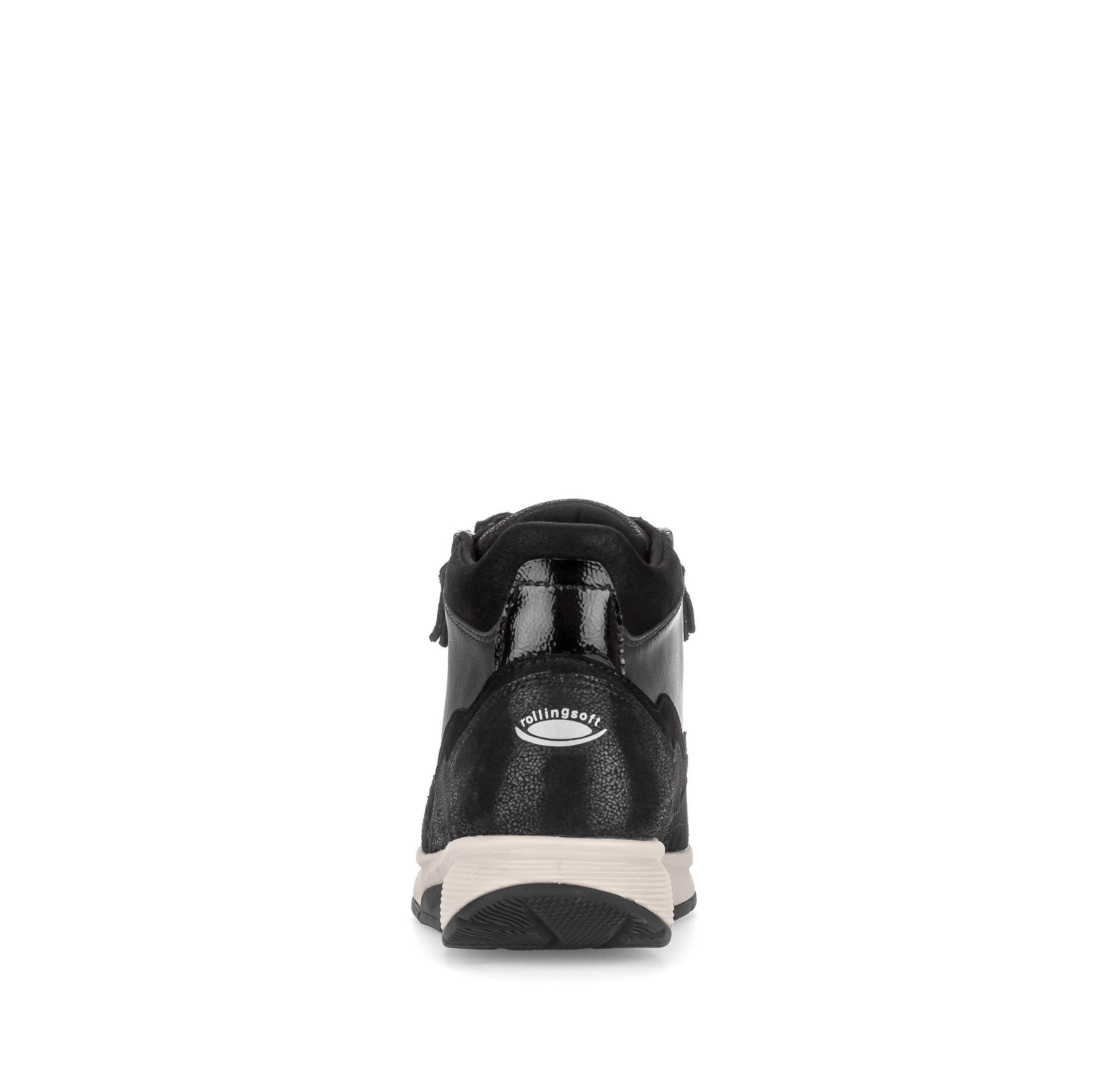 rollingsoft Schnürboots  Keilabsatz, High Top-Sneaker mit herausnehmbarer Innensohle
