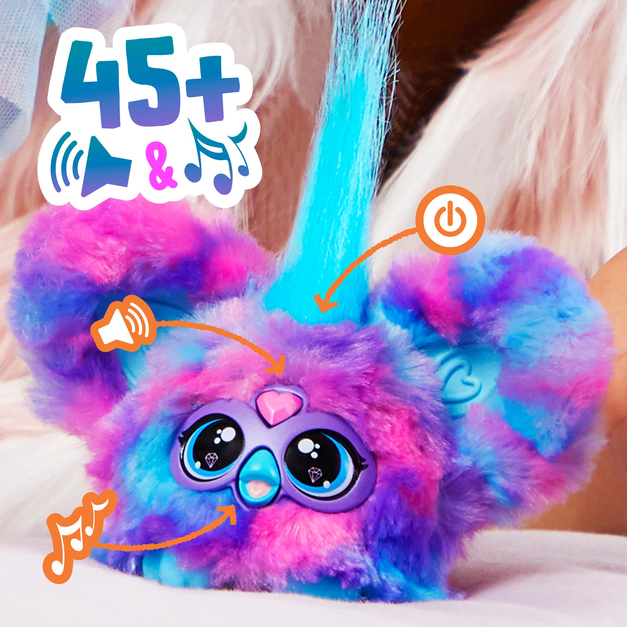 Hasbro Plüschfigur »Furby, Furblets Luv-Lee«, mit Sound