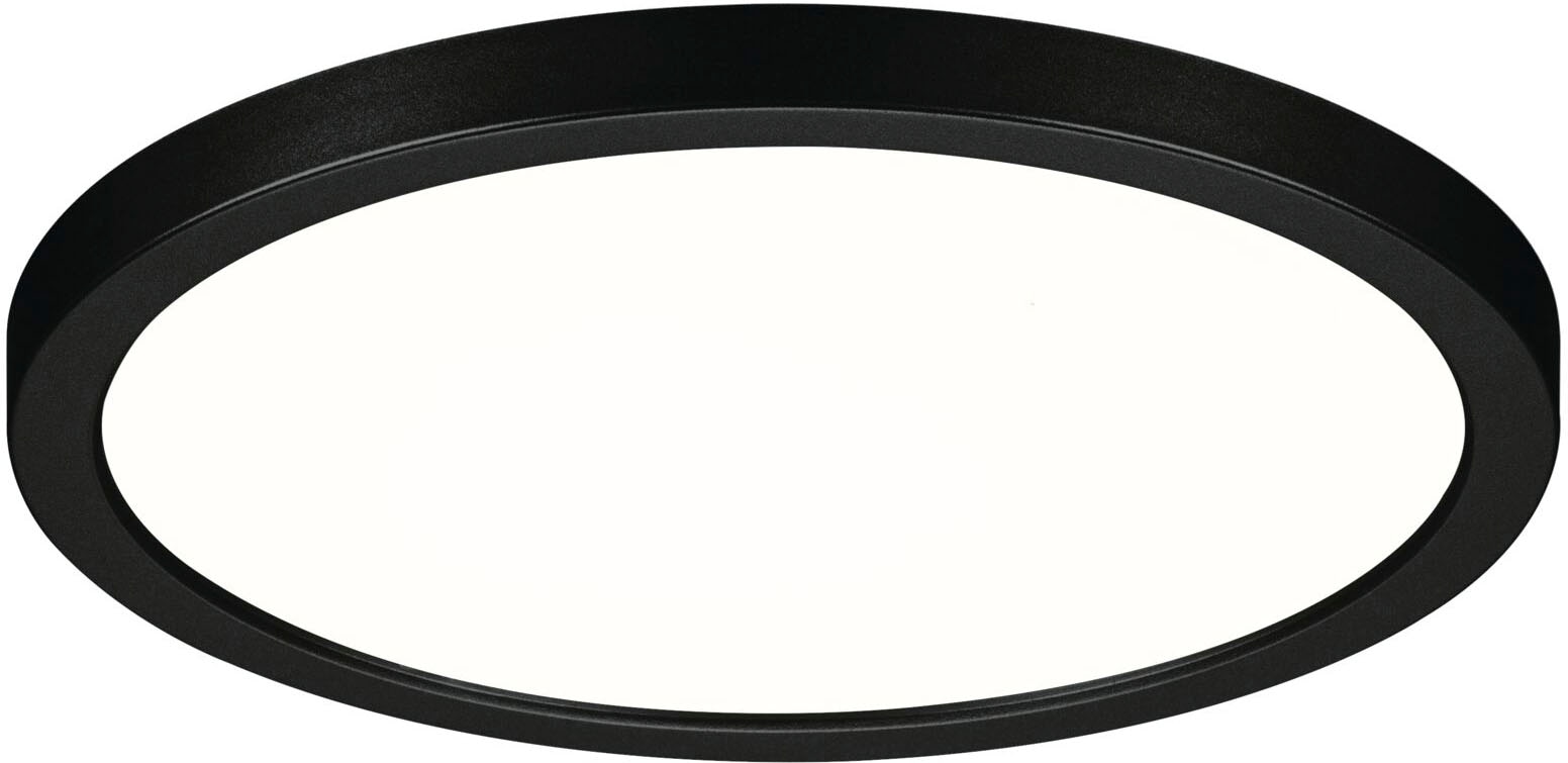 Paulmann LED Einbauleuchte »VariFit LED Einbaupanel Areo IP44 rund 175mm 4000K Schwarz dimmbar«, 1 flammig, VariFit LED Einbaupanel Areo IP44 rund 175mm 4000K Schwarz dimmbar
