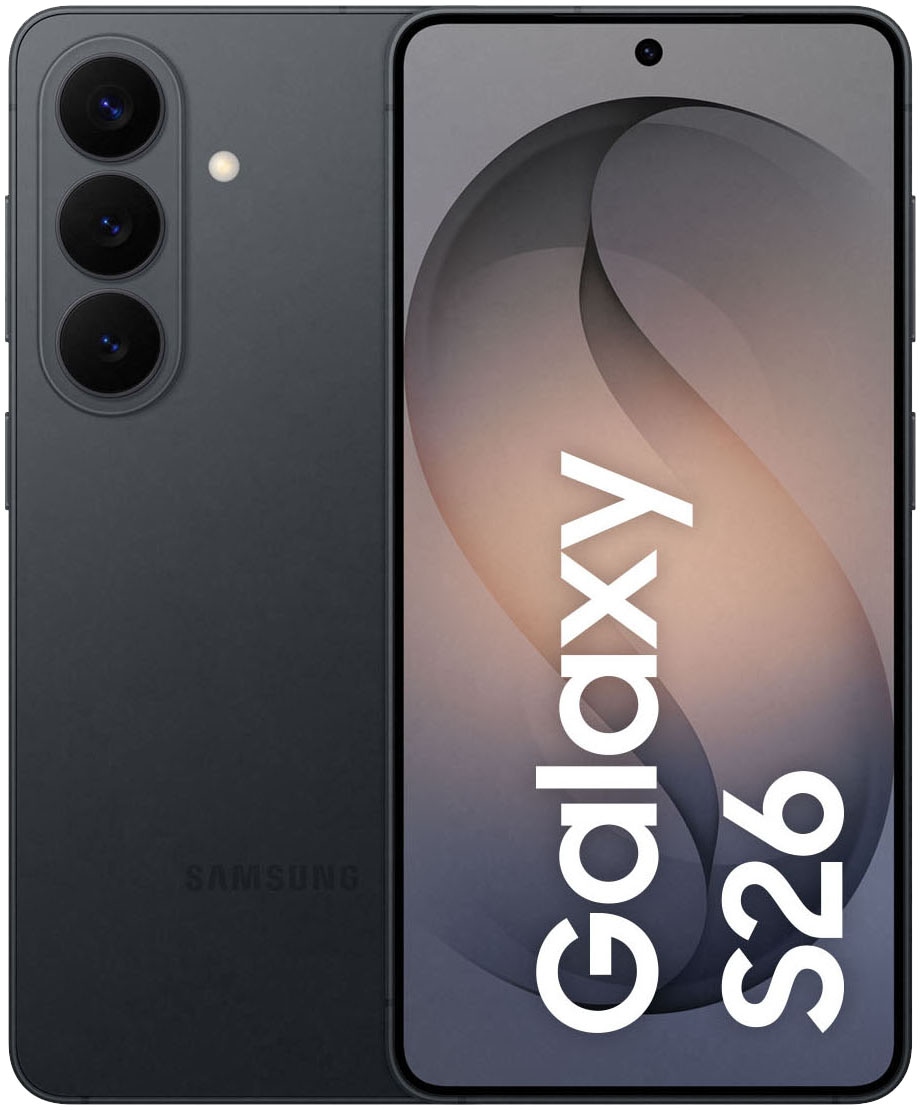 Samsung Smartphone »Galaxy S26« black Galaxy AI, in mehreren Ausführungen