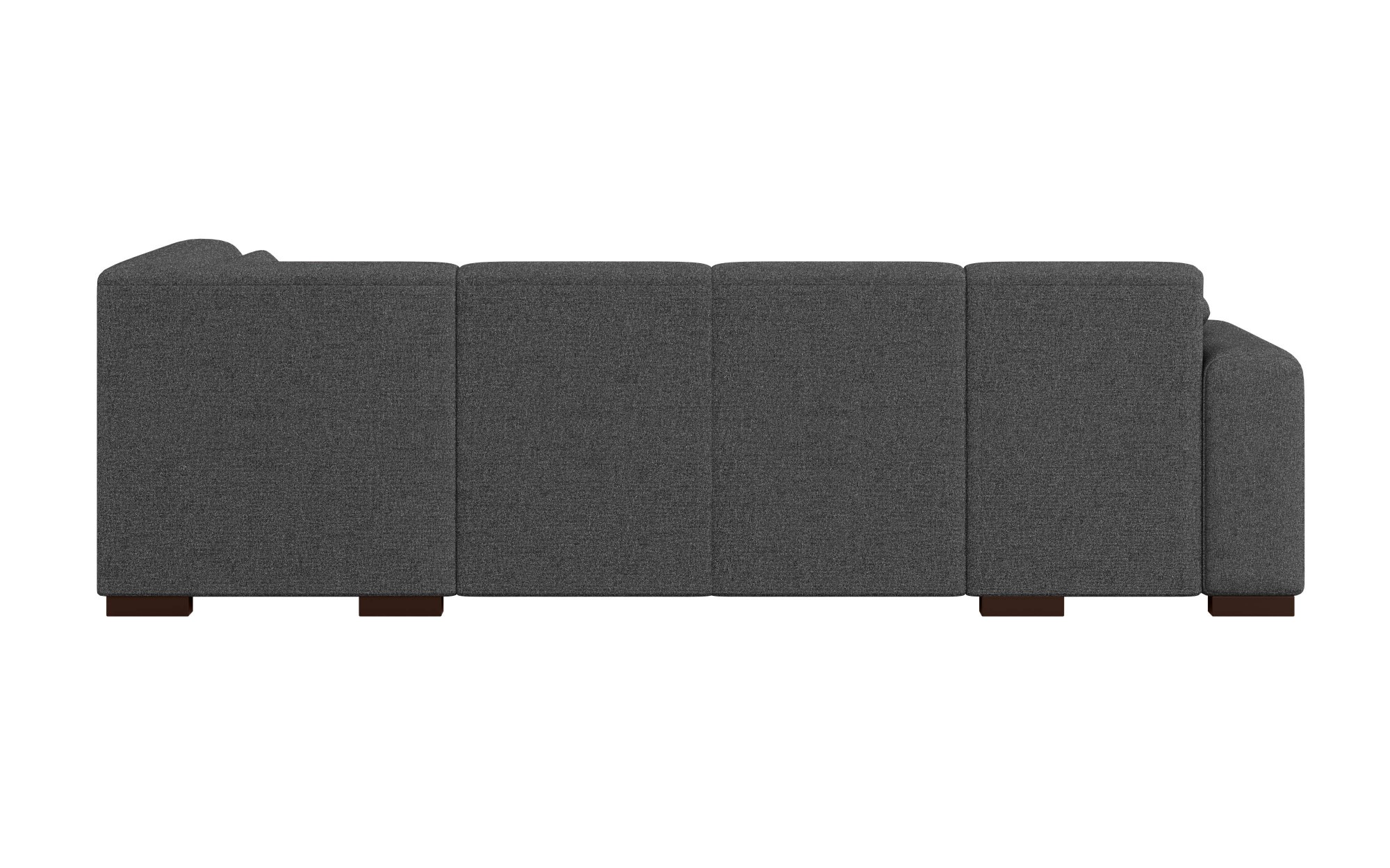 Home affaire Wohnlandschaft »BORNHOLM U-Form mit Recamiere rechts/links, B/T/H: 300/162/85 cm«, U-Form mit Wellenunterfederung, Recamiere rechts oder links bestellbar