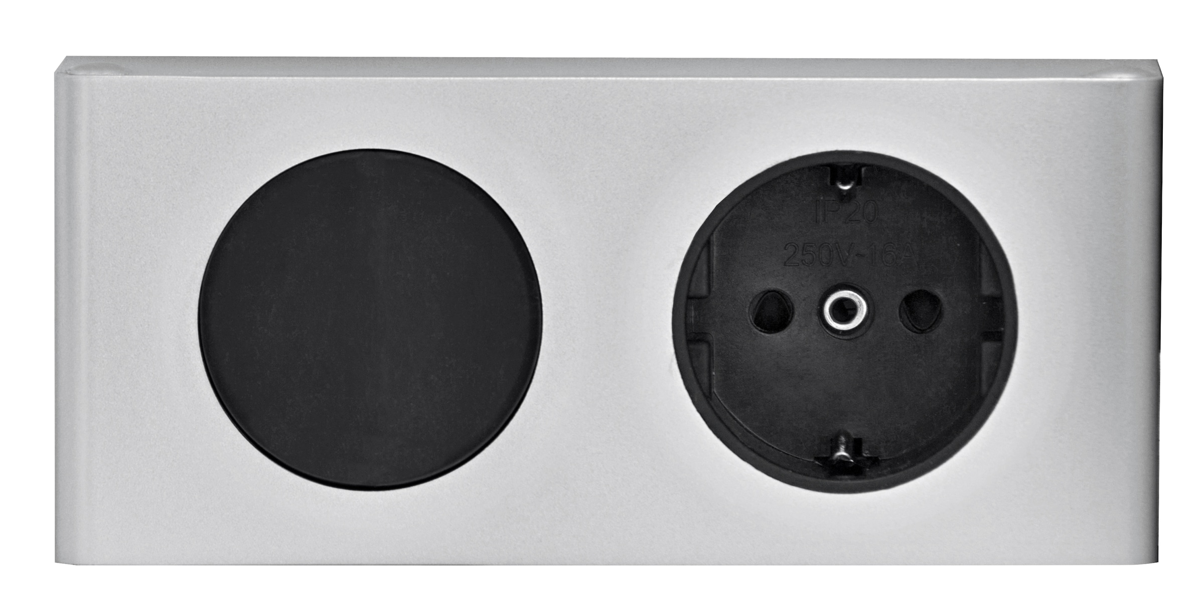 Schildmeyer Spiegelschrank »Lagona«, Breite 60 cm, 2-türig, LED-Beleuchtung, Schalter-/Steckdosenbox