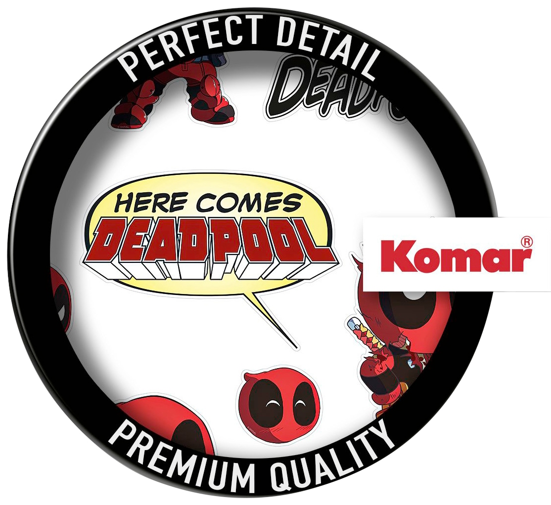 Komar Wandtattoo »Deadpool Cute«, (Breite St.), mit 50x70 selbstklebendes XXL | Garantie Höhe), Jahren Wandtattoo cm online kaufen (12 x 3