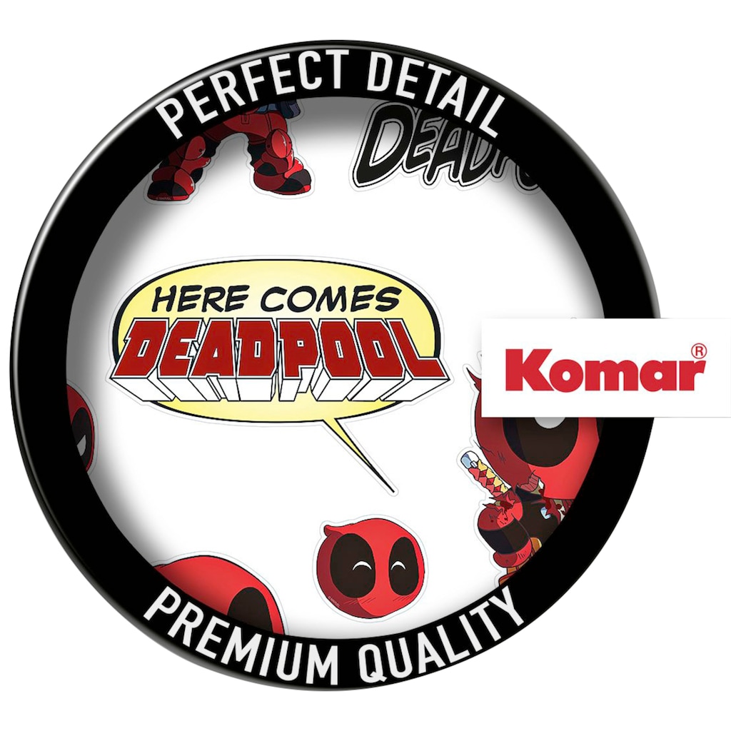 Komar Wandtattoo »Deadpool Cute«, (12 St.)