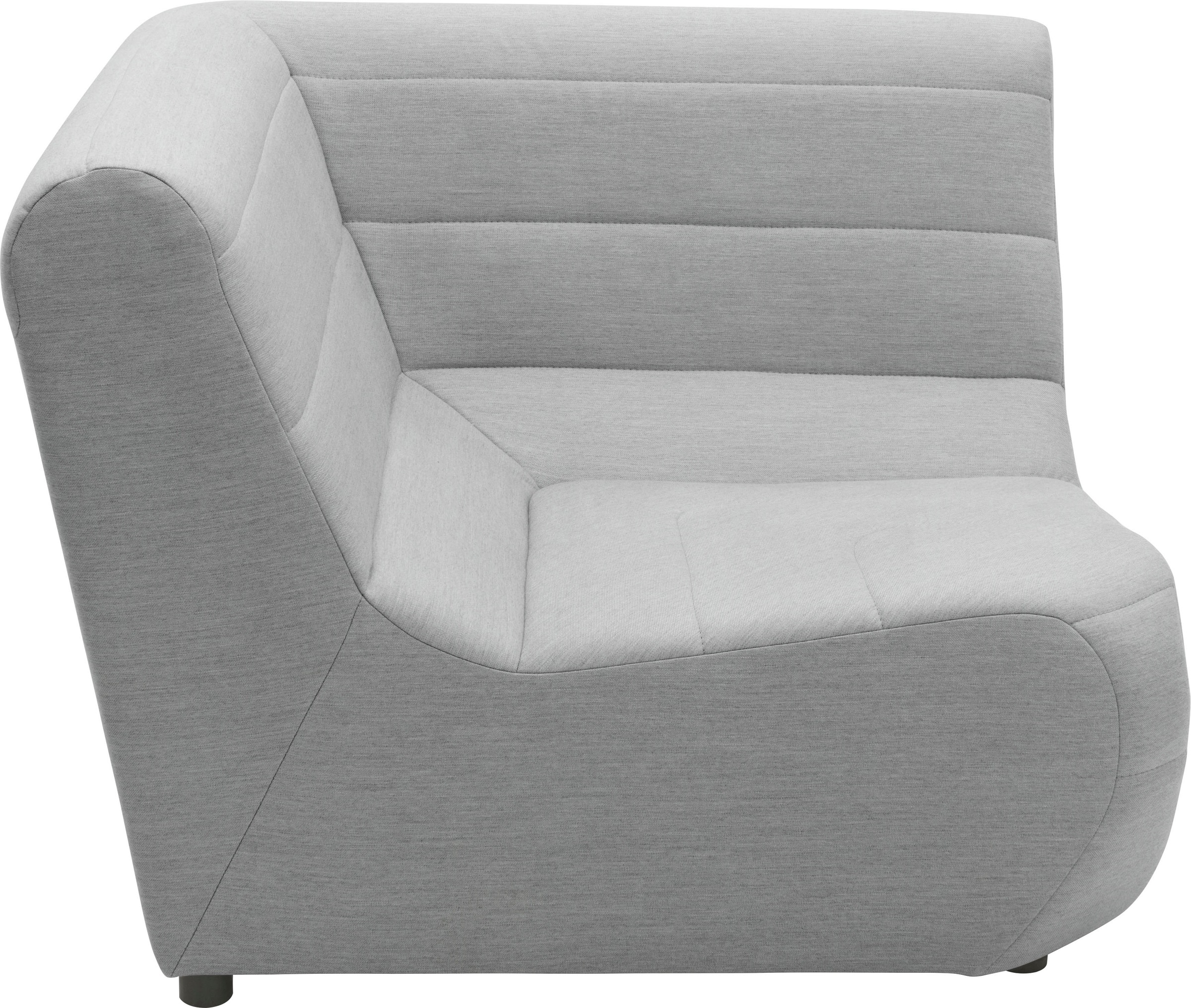 DOMO collection Sofa-Eckelement »Soleil, pflegeleichter und wetterfester Bezug«, Outdoor, besonderes Design und Formgebung, individuell erweiterbar