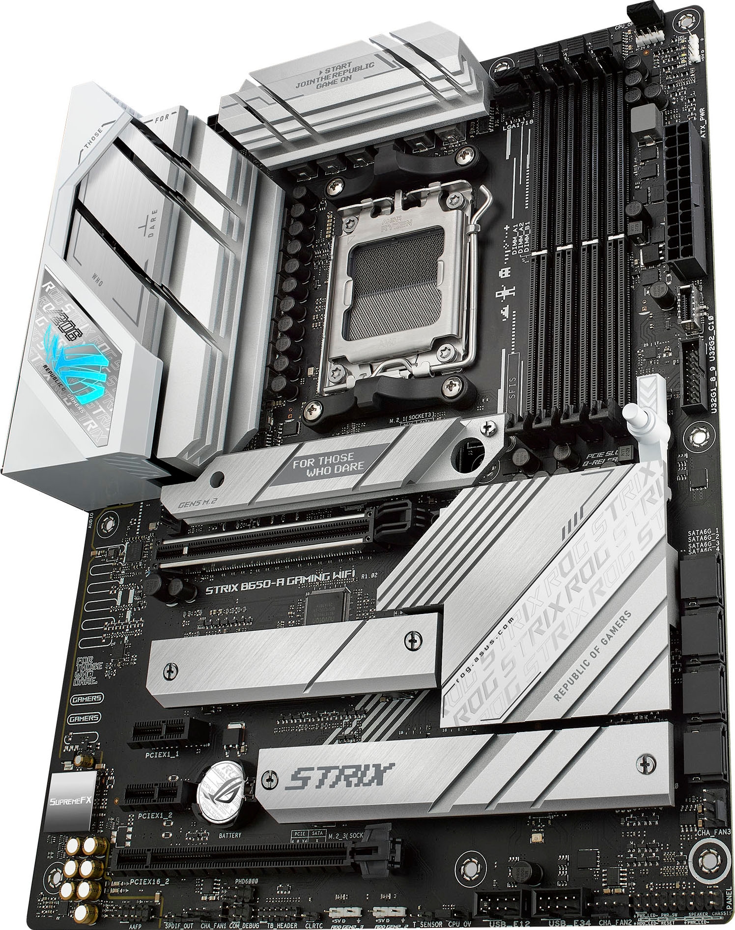 B650-A Mainboard Gen 3 | DDR5 Power Typ-C Speicher, WIFI«, STRIX GAMING Garantie USB Stages, »ROG Asus 2x2 XXL 12+2 Ryzen ➥ 7000, UNIVERSAL 3.2 Jahre