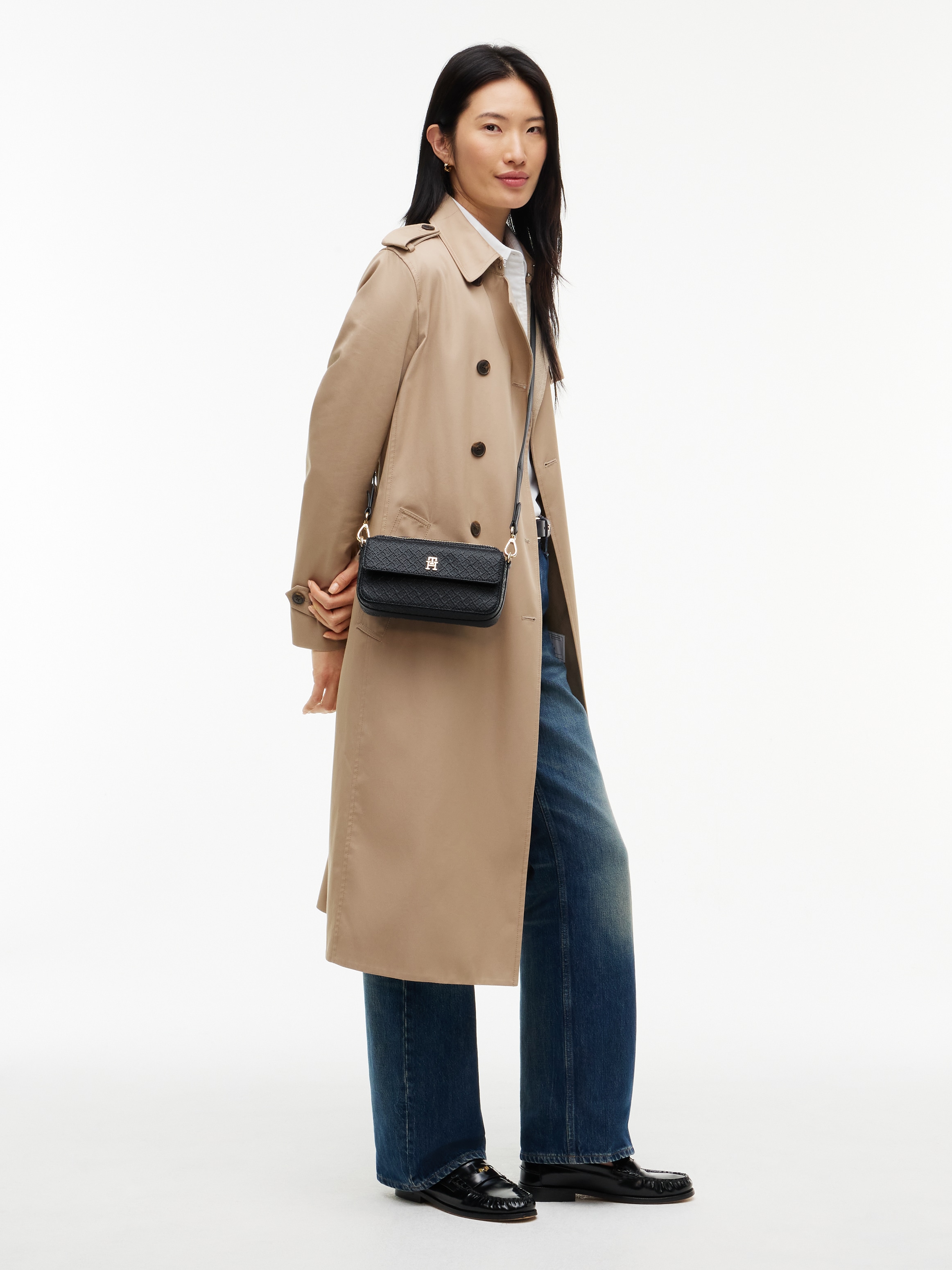Tommy Hilfiger Umhängetasche »TH ICON CAMERA BAG MONO« MiniBag, Crossbody Bag, Schultertasche mit TH-Logoprägung