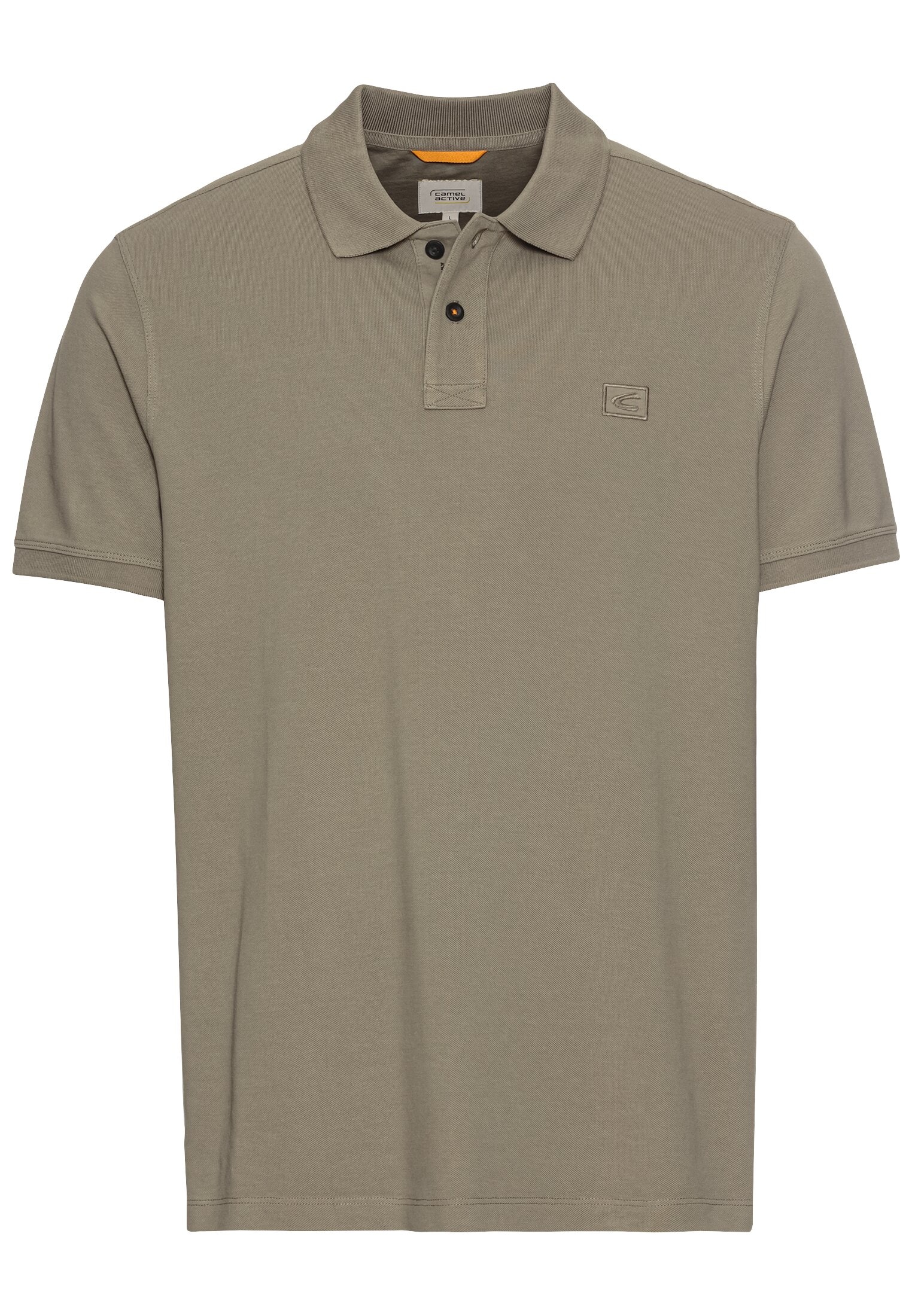 camel active Poloshirt mit Logo-Stickerei